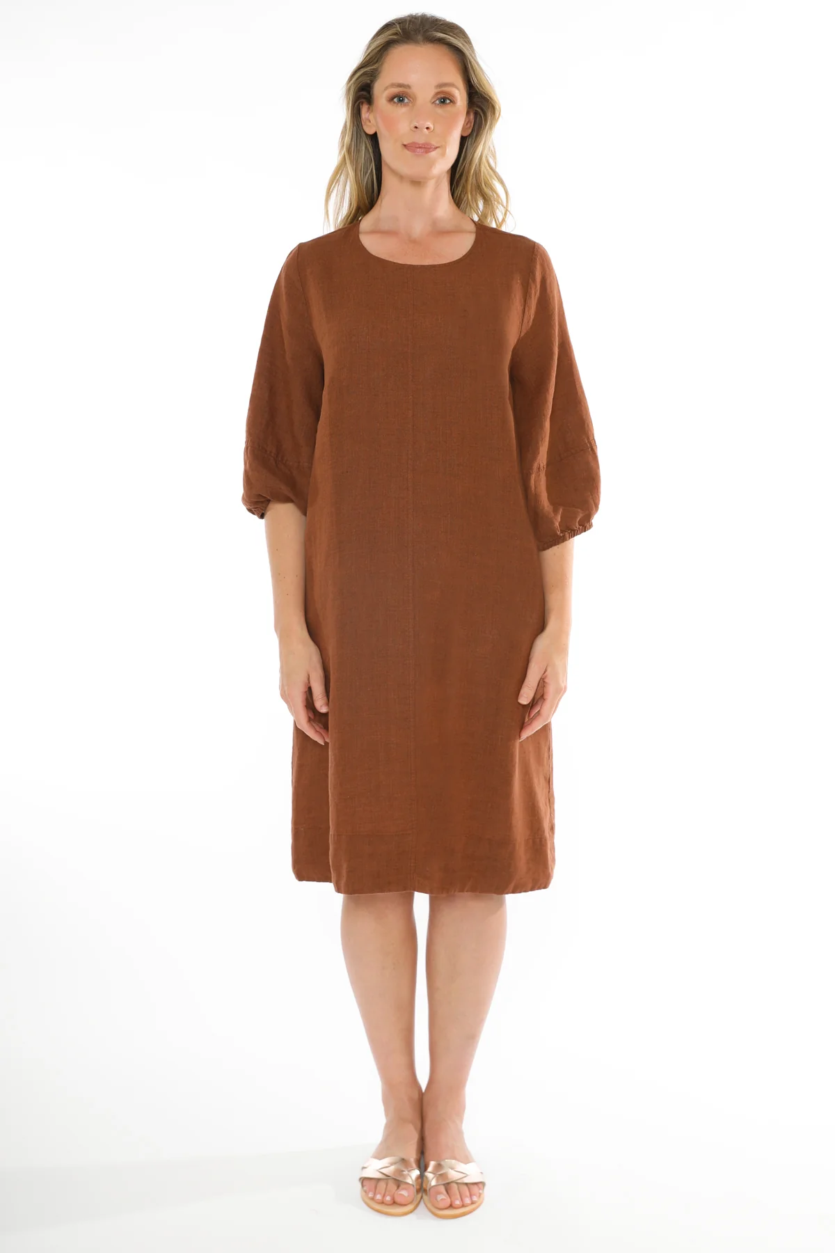 Jump Crew Neck Dress - Image 2