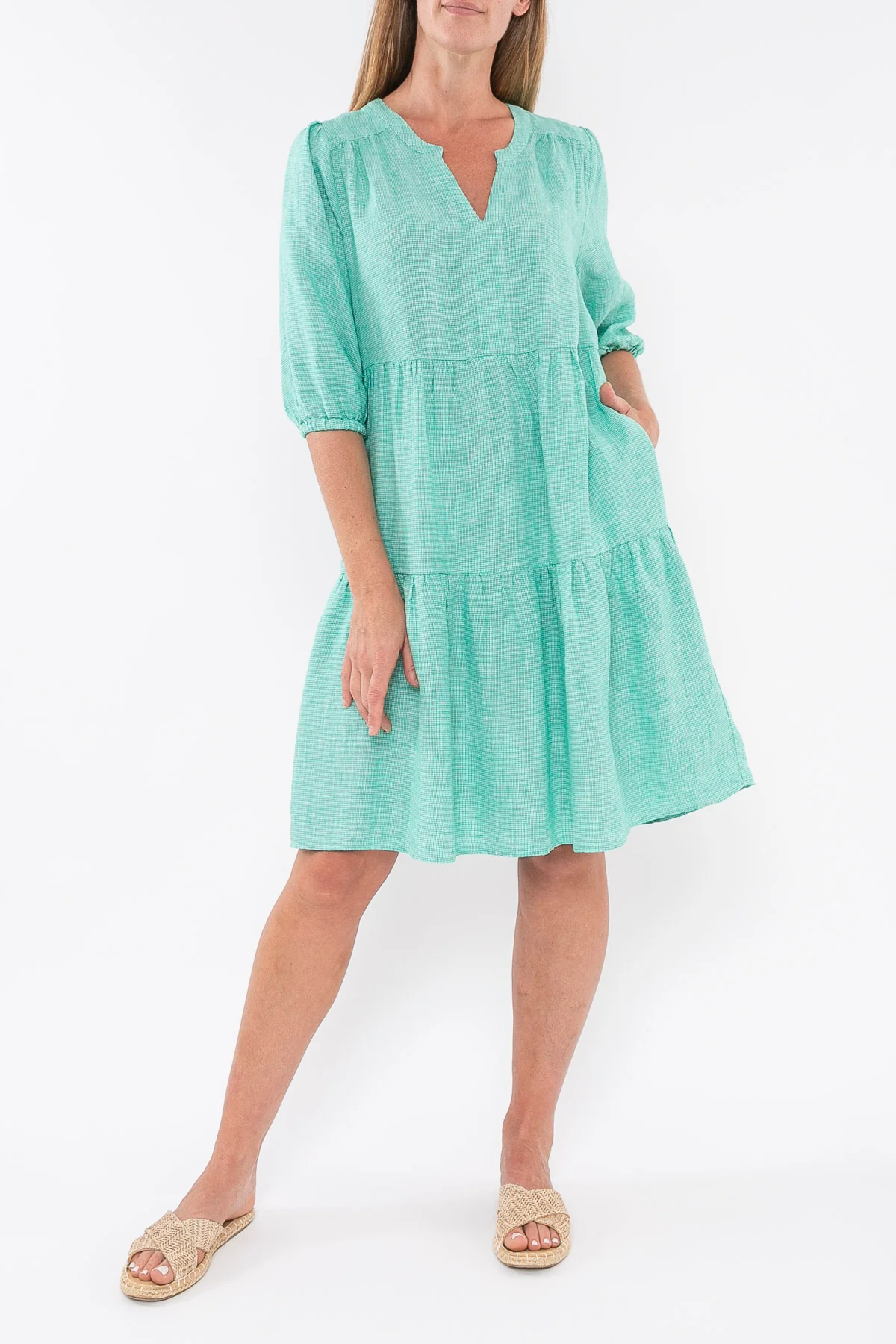 Jump Emerald Dress - Image 9