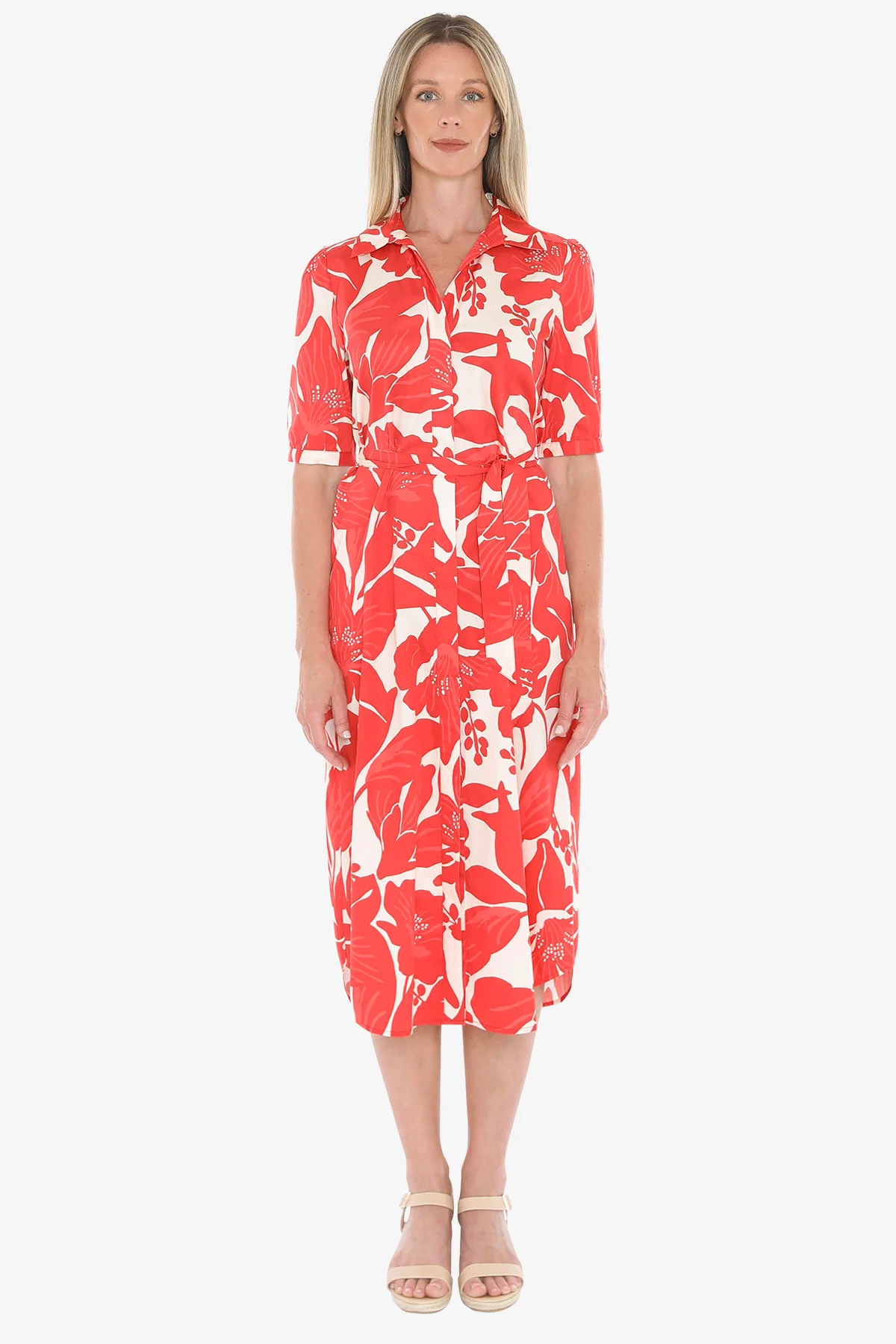Jump Lilly Mono Print Dress - Image 5
