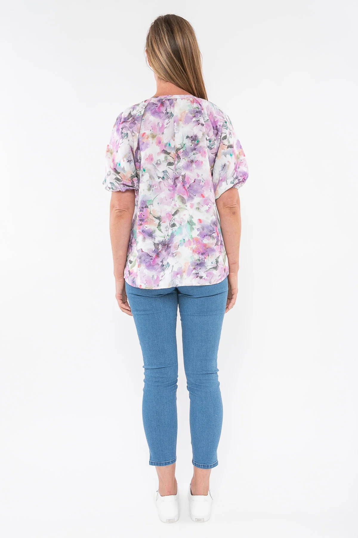 Jump Linen Top-Lilac - Image 4