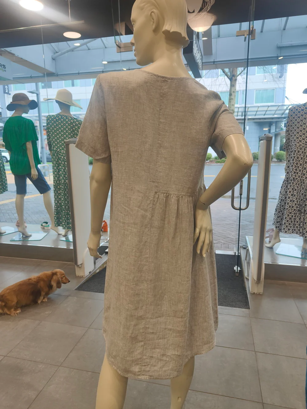 Jump Pewter Dress - Image 2