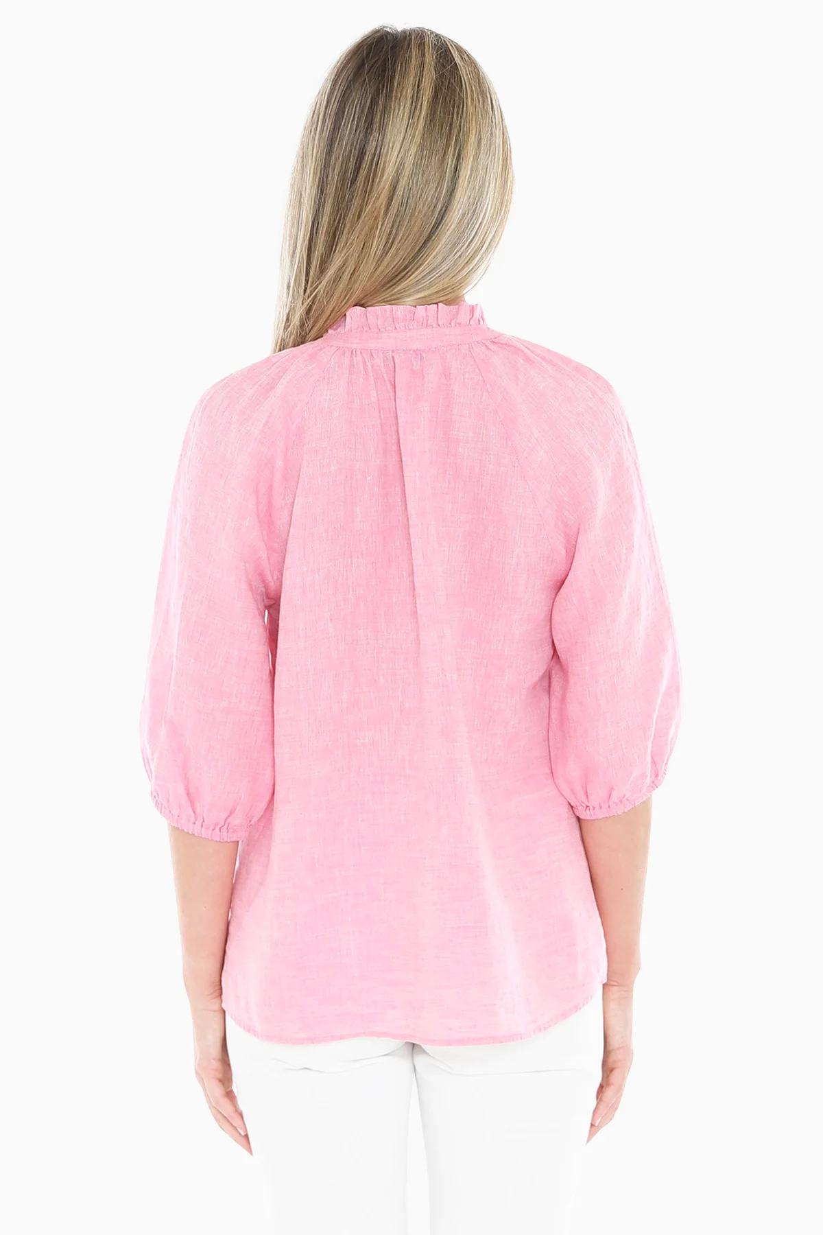Jump Ruffle Top - Flamingo - Image 4