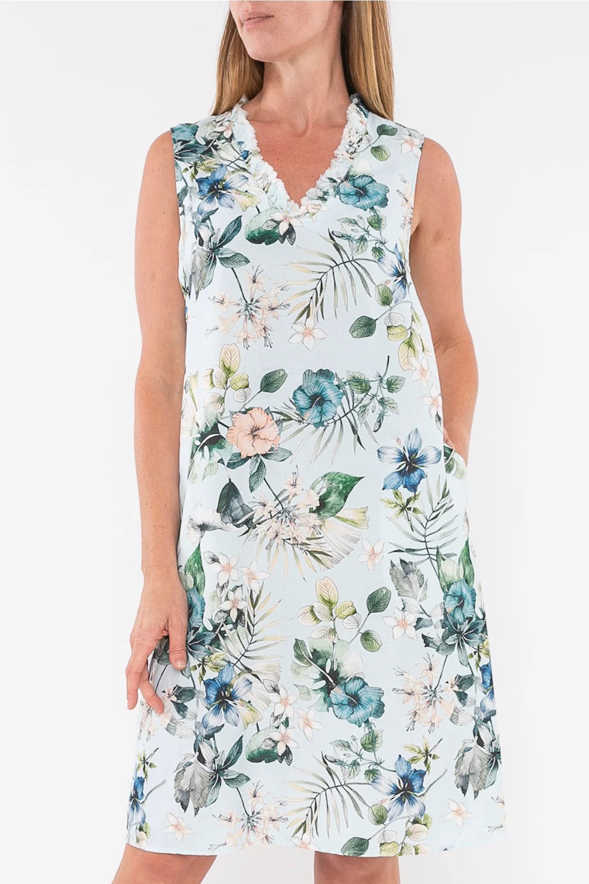 Jump V Neck Dress