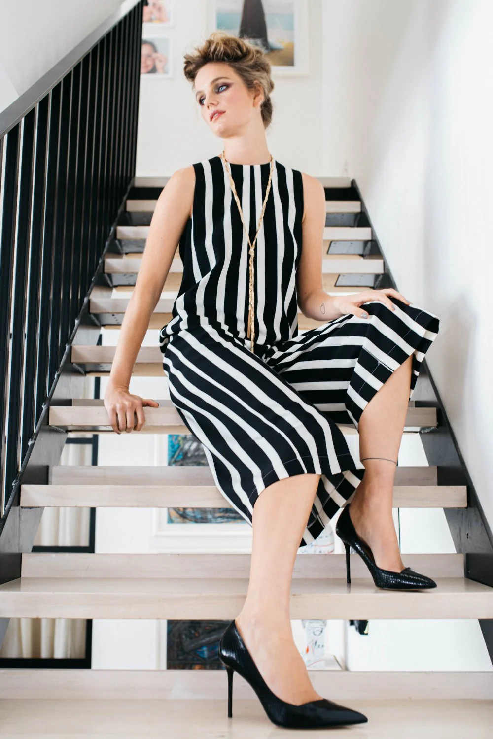 David Pond Jumpsuit - Stripes - Image 2