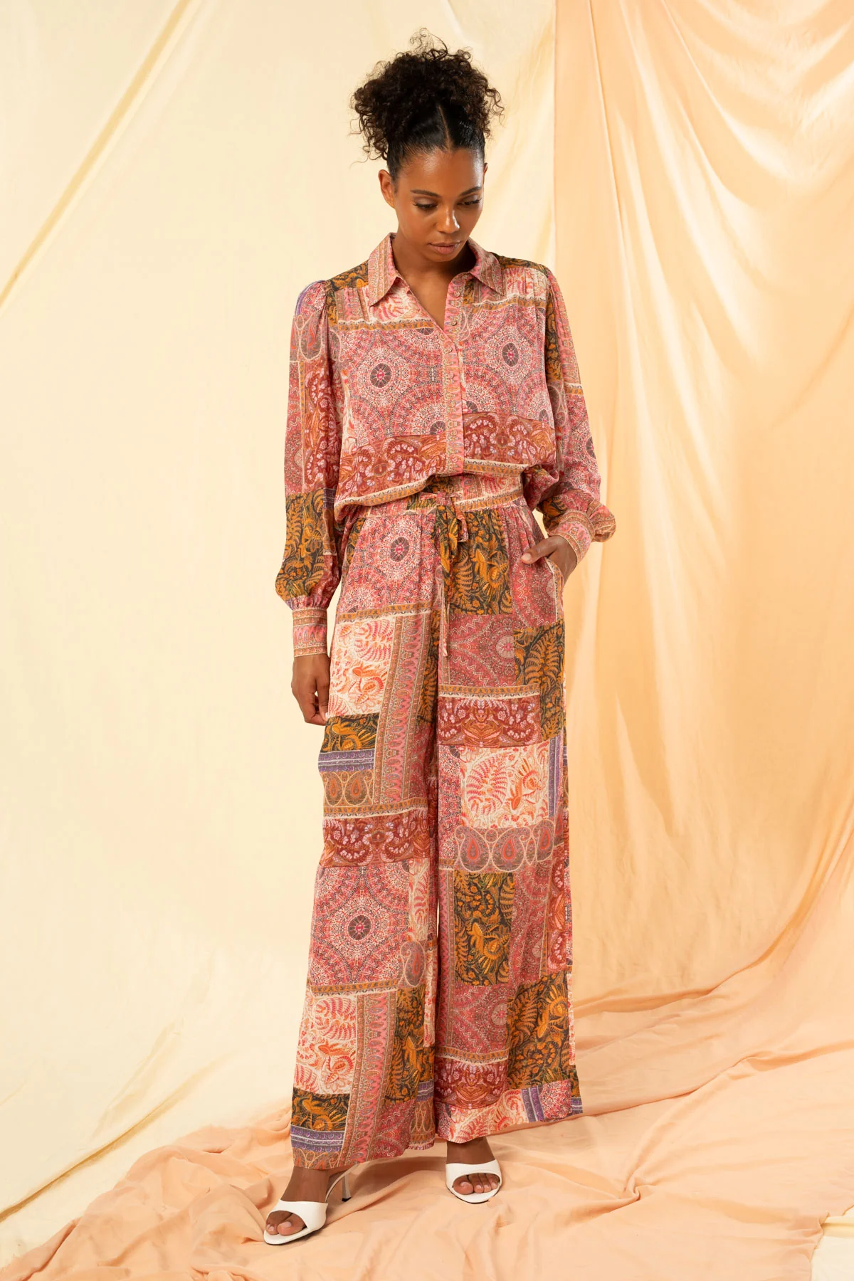Kachel Lucia Wide Leg Pant - Image 7