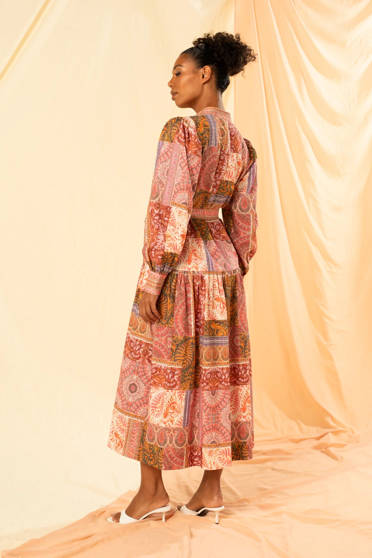 Kachel Alessandra Maxi Shirt Dress - Image 3