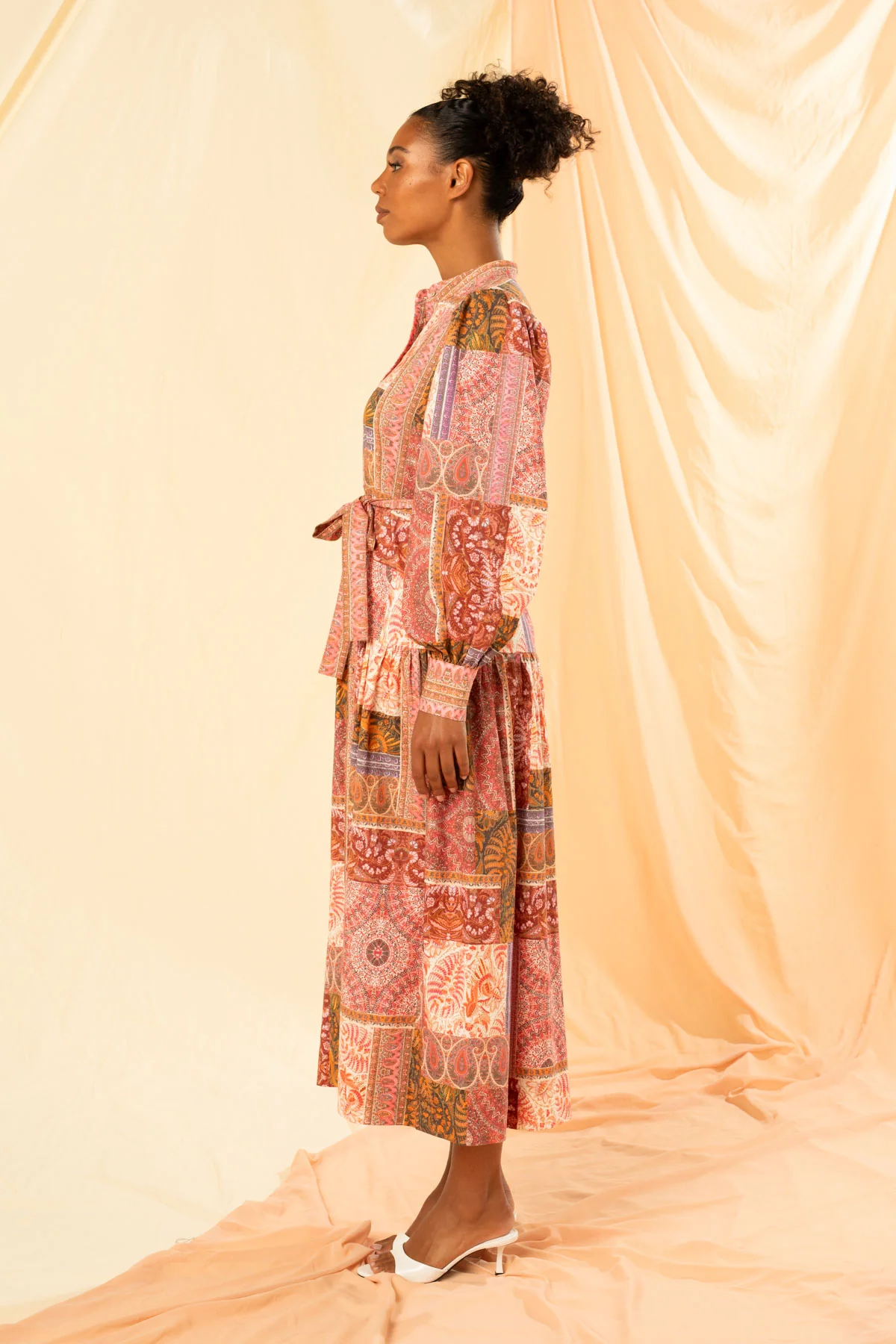 Kachel Alessandra Maxi Shirt Dress - Image 7