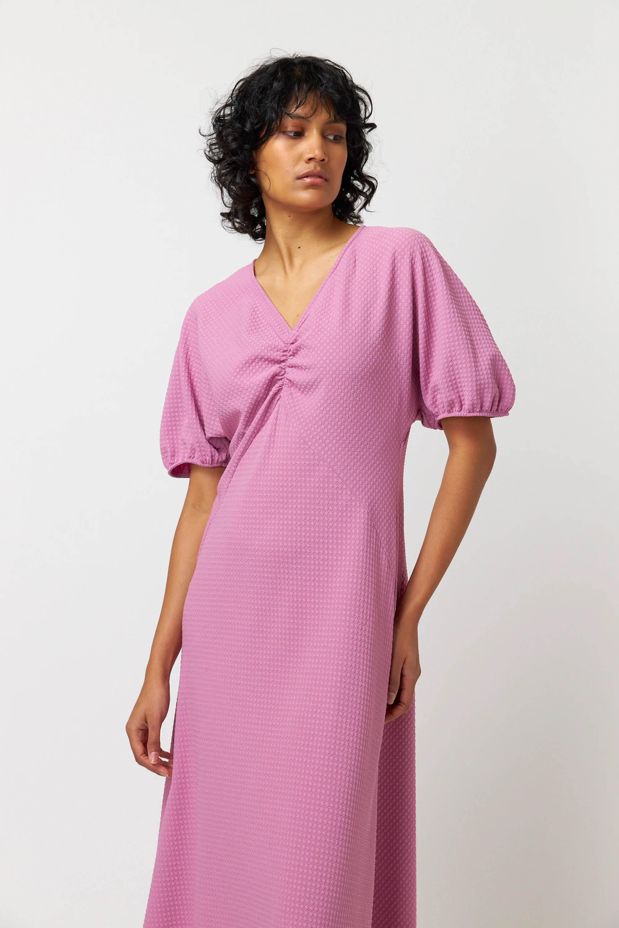 Kate Sylvester Annette Dress Mauve - Image 2