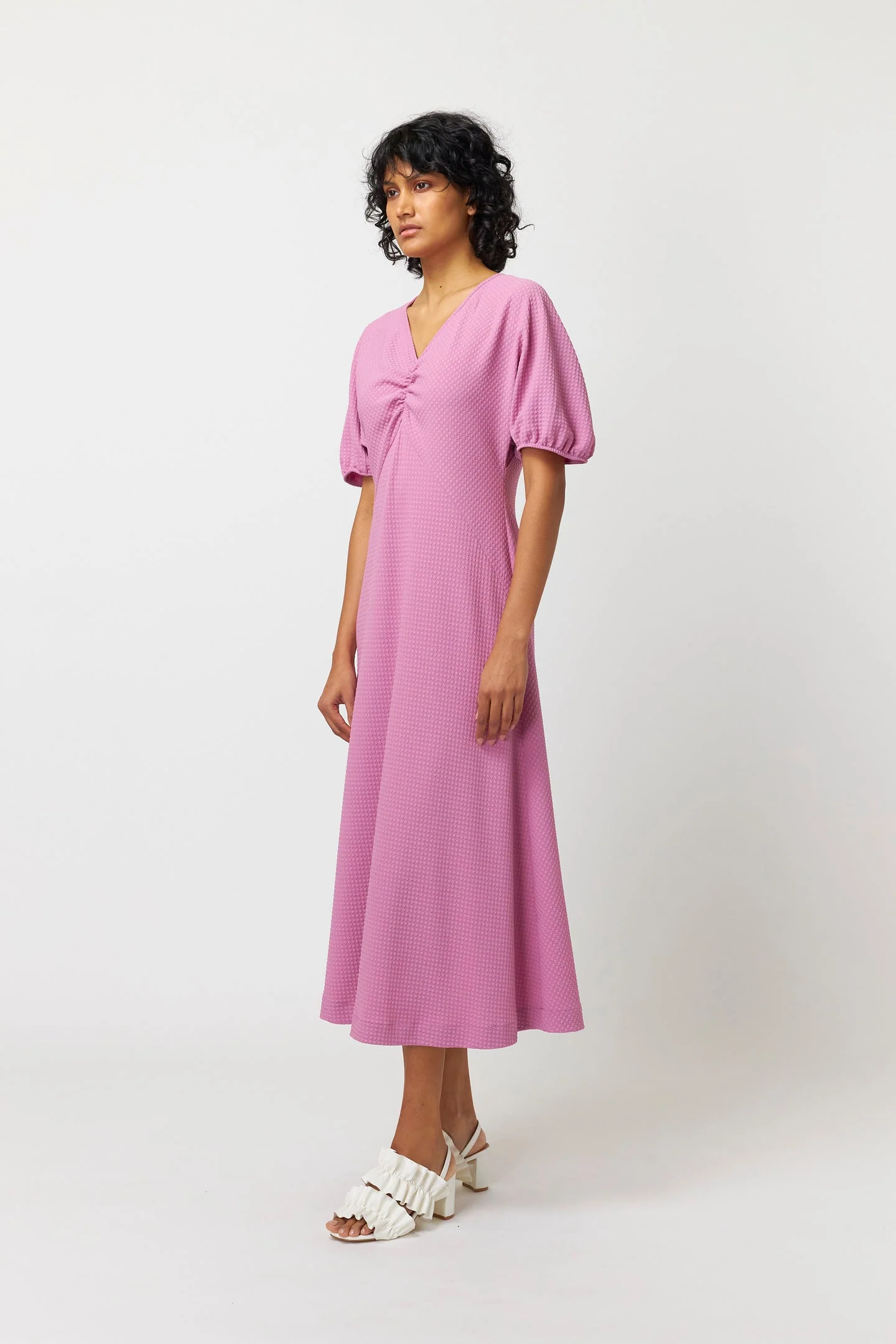 Kate Sylvester Annette Dress Mauve - Image 4