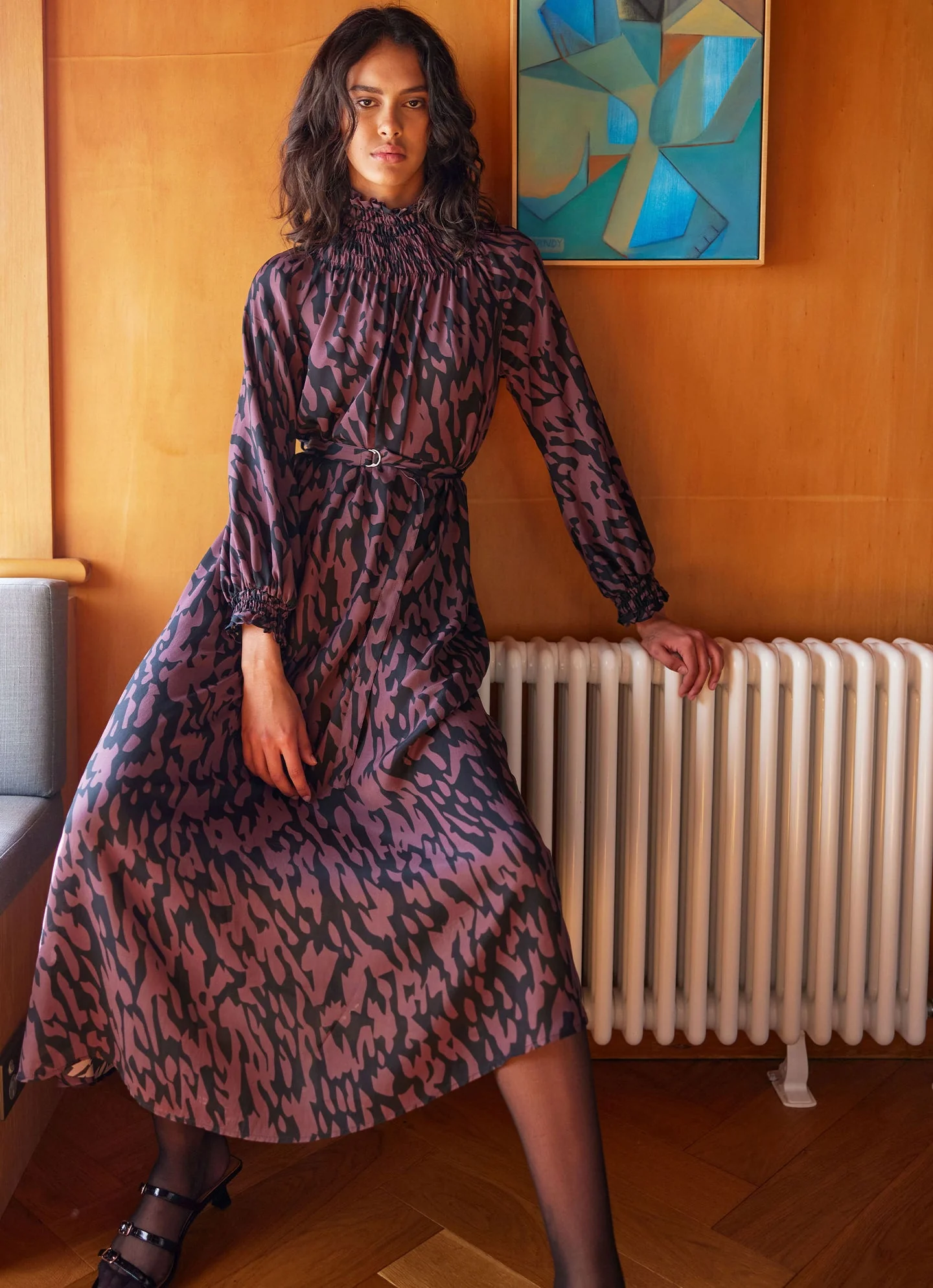 Kate Sylvester Chloe Shirred Dress