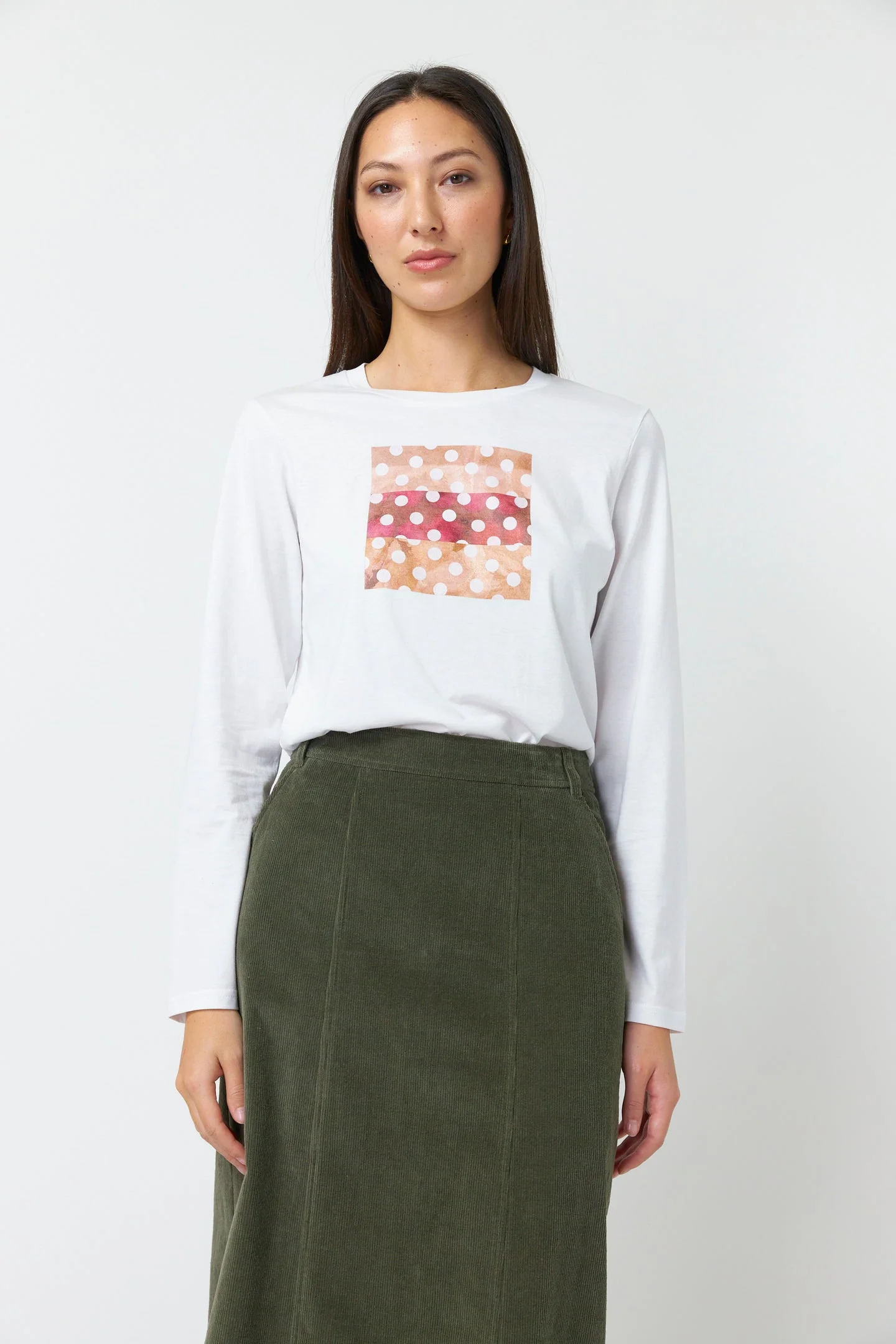 Kate Sylvester Dotty T-Shirt - White - Image 2