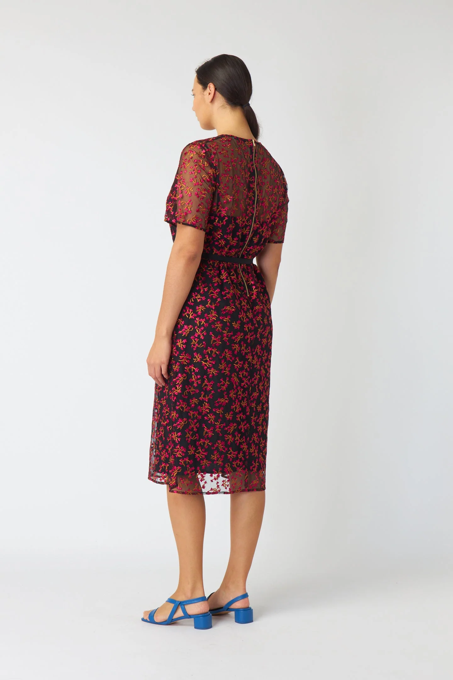Kate Sylvester Gala Shift Dress - Pink - Image 2