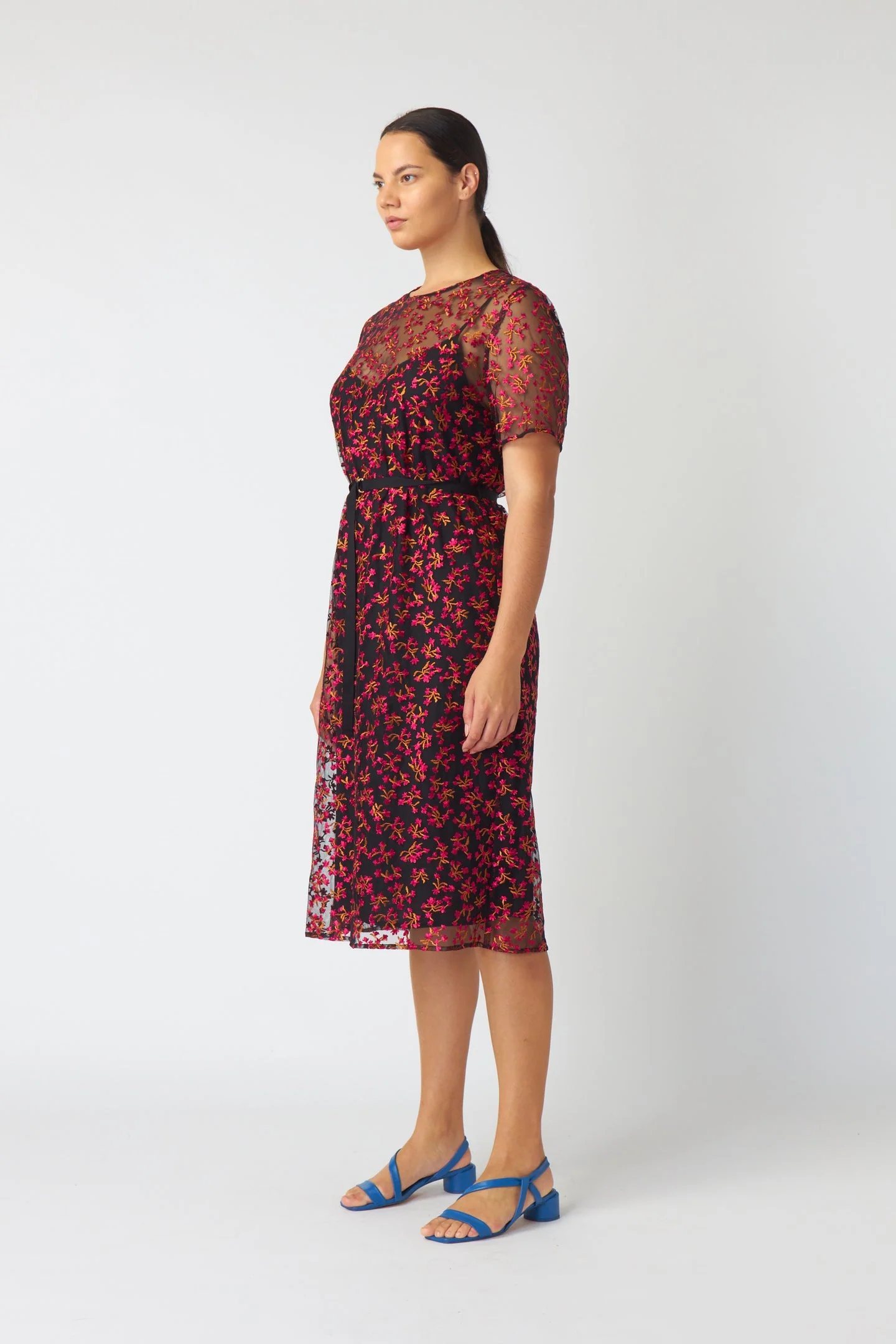 Kate Sylvester Gala Shift Dress - Pink - Image 4