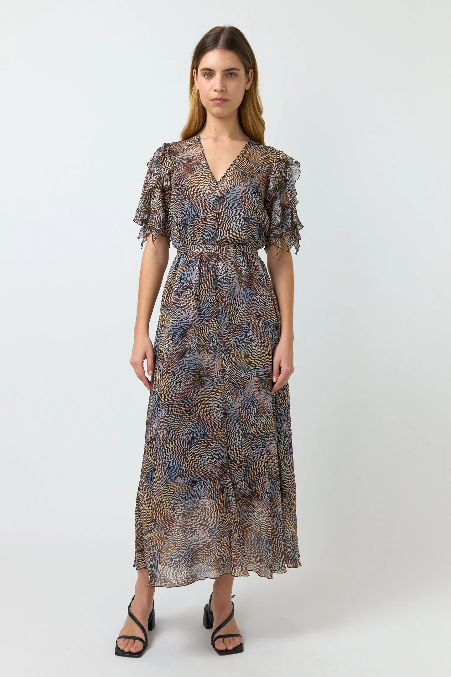 Kate Sylvester Leila Ruffle Dress - Image 3