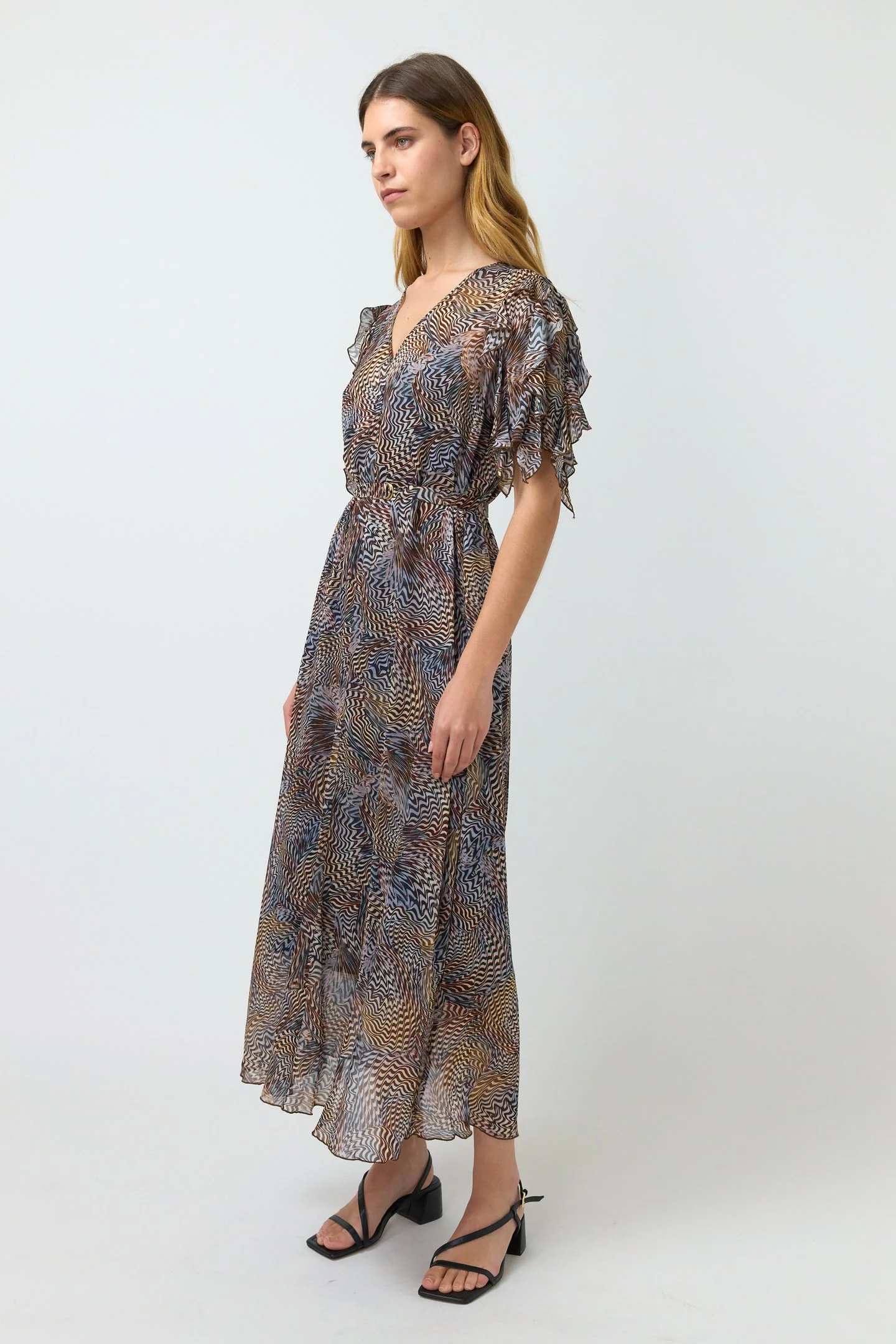 Kate Sylvester Leila Ruffle Dress - Image 4