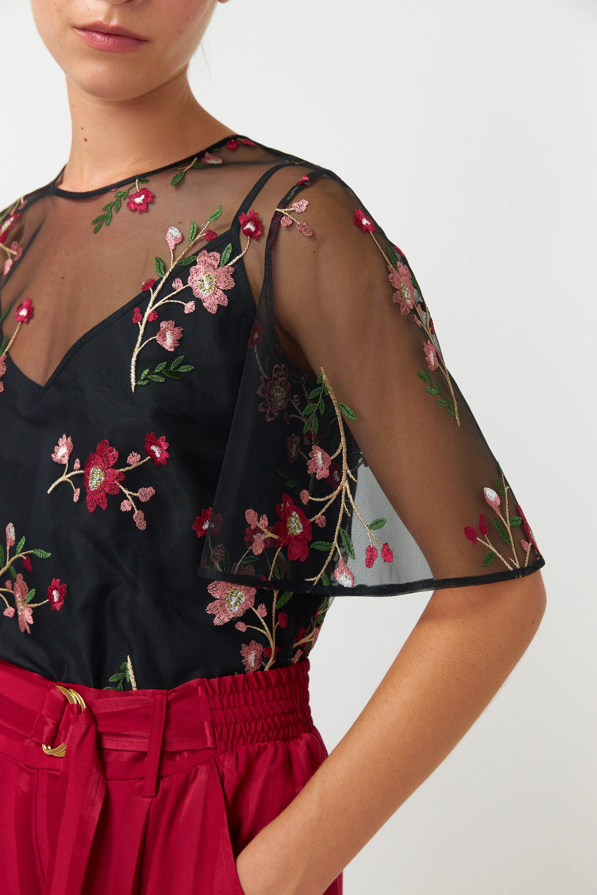 Kate Sylvester Lori Top -Black - Image 5
