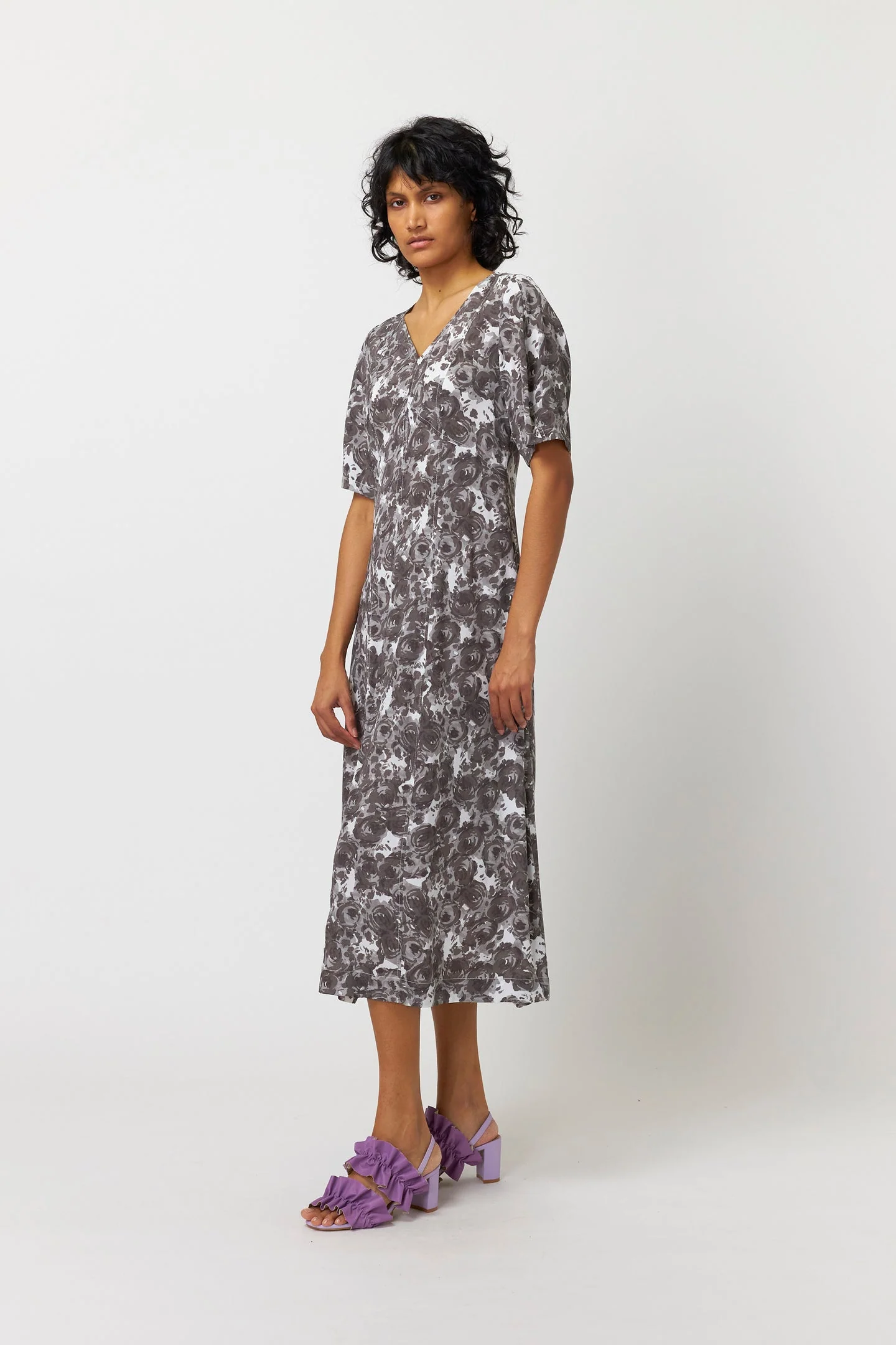 Kate Sylvester Louisa Dress - Grey - Image 3