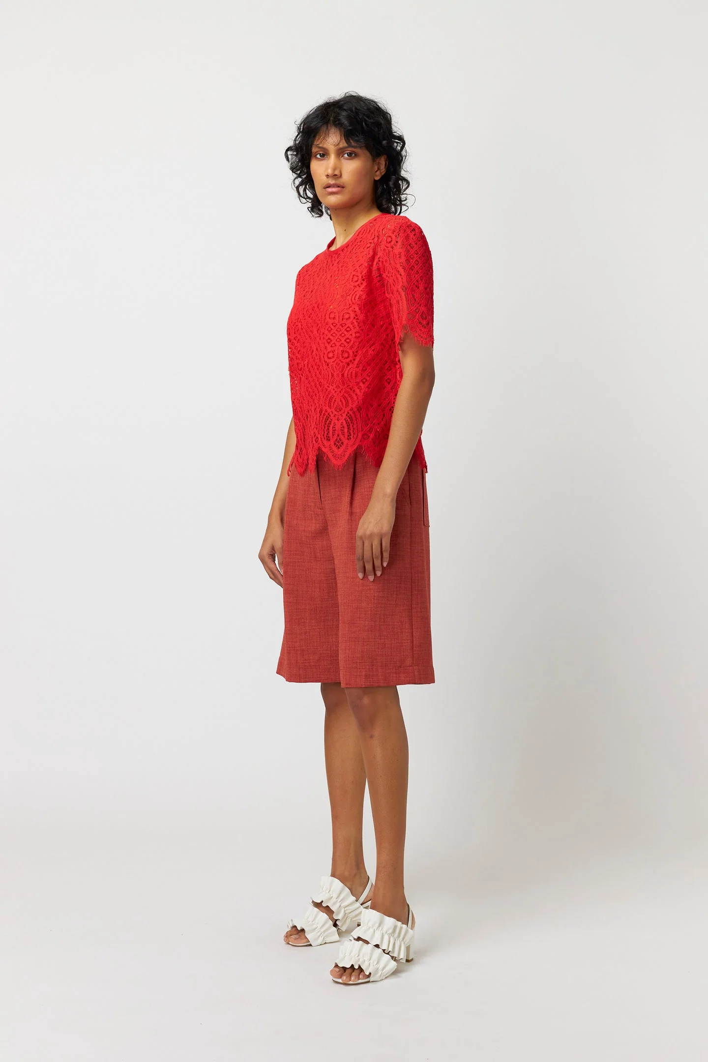 Kate Sylvester Lucia Top Tangerine - Image 3