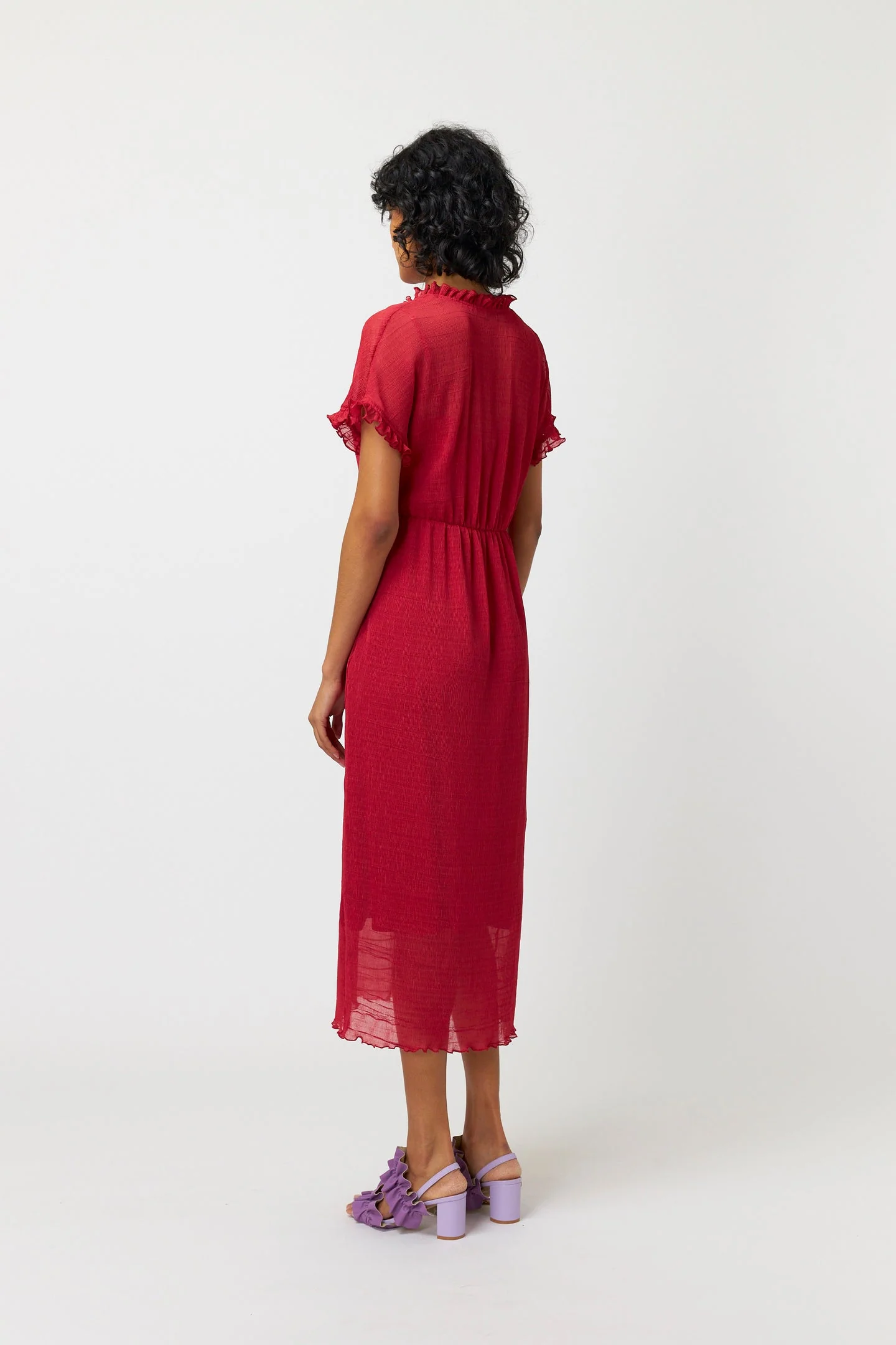 Kate Sylvester Odette Dress - Rose - Image 6