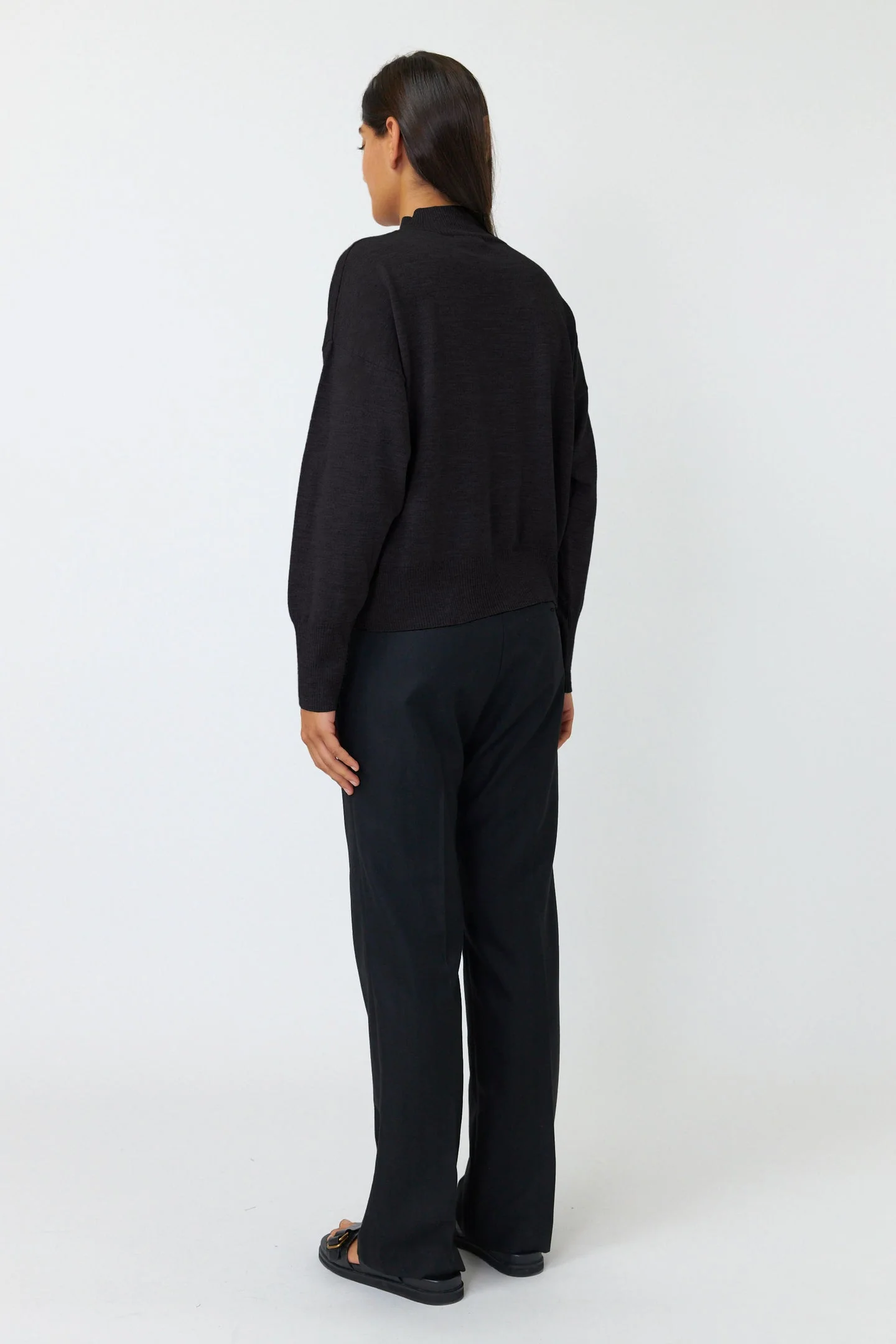 Kate Sylvester Teddy Jumper - Black - Image 5