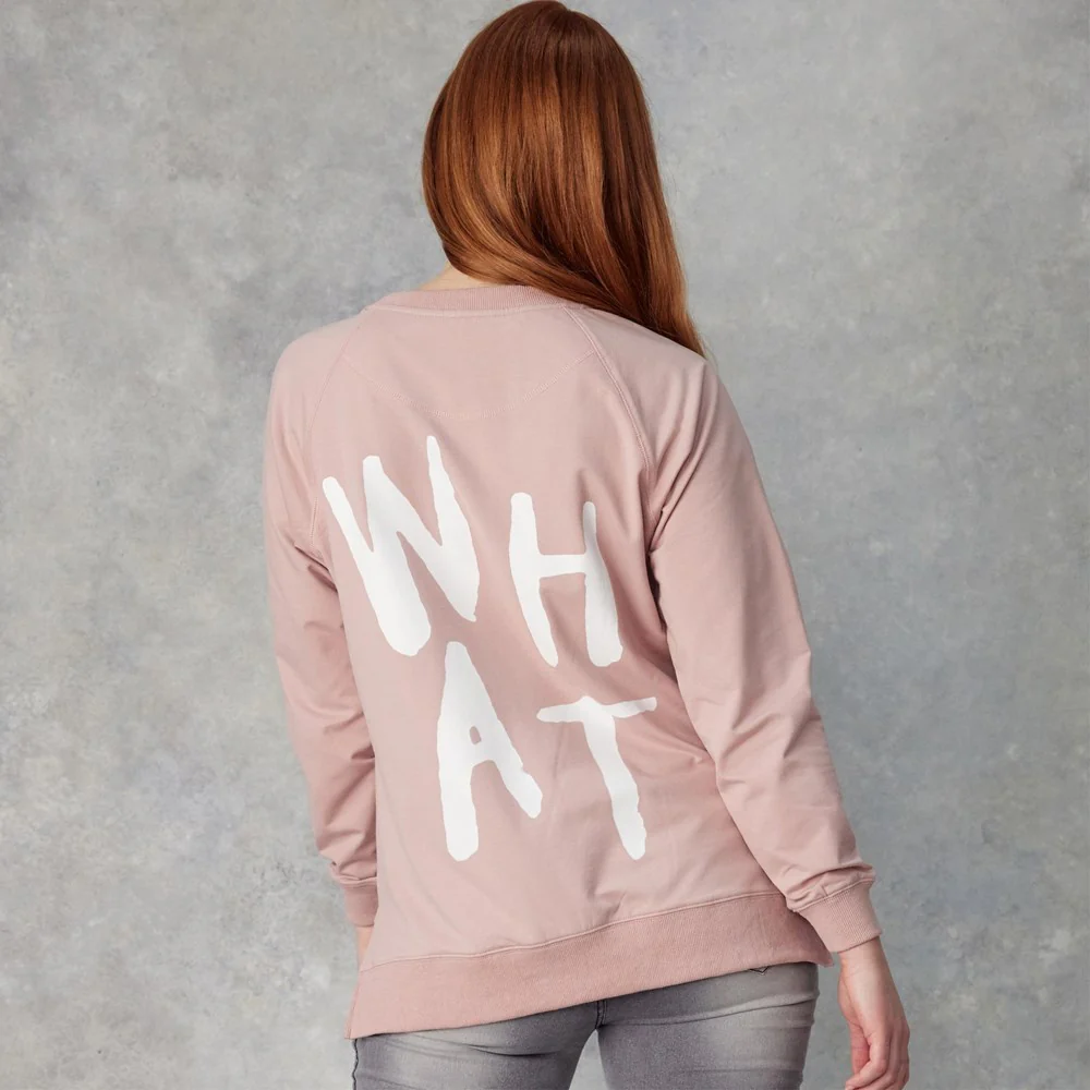 Lemon Tree What Sweatshirt - Pink