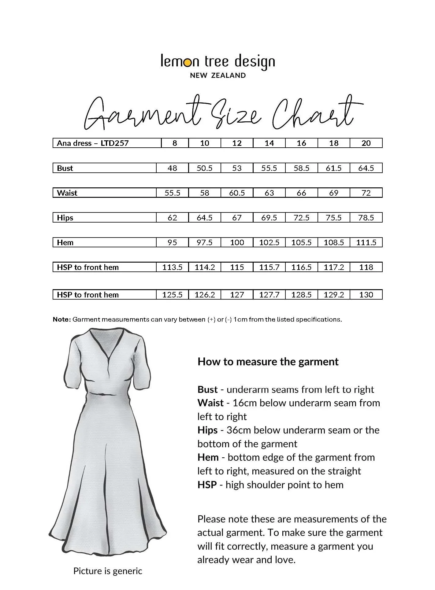 Lemon Tree Ana Dress - Image 4