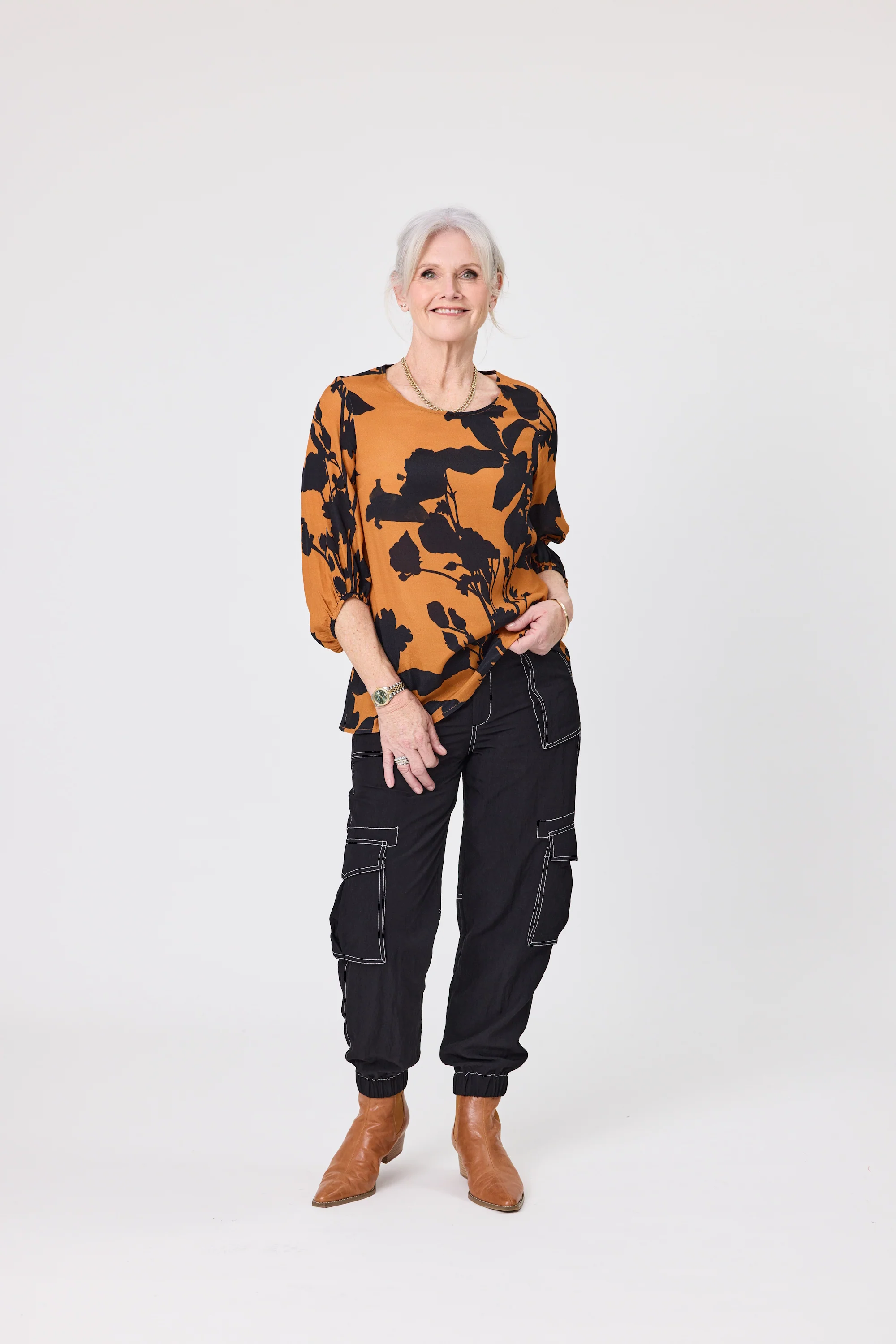 Lemon Tree Annette Top Toffee - Image 2
