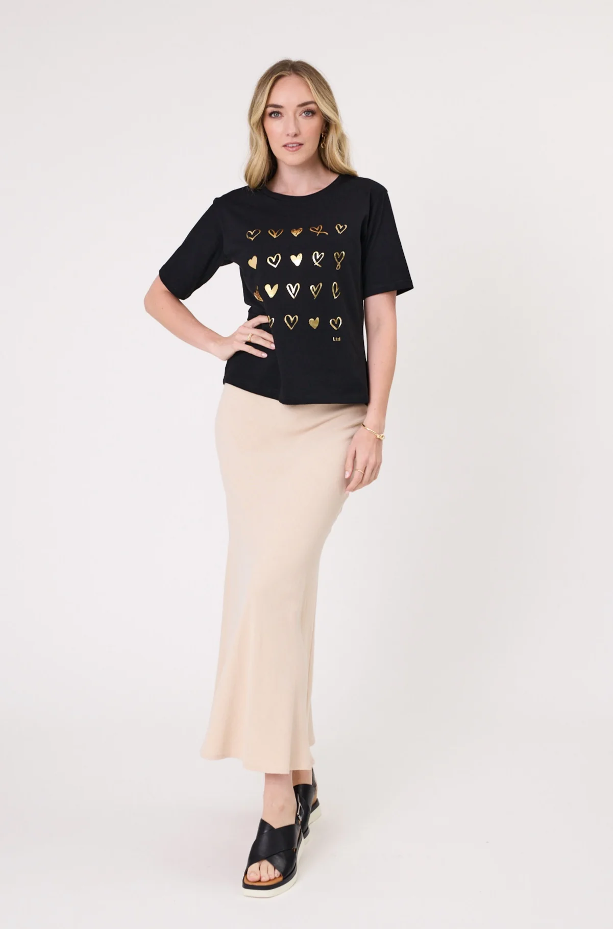 Lemon Tree Carina Top - Black - Image 4