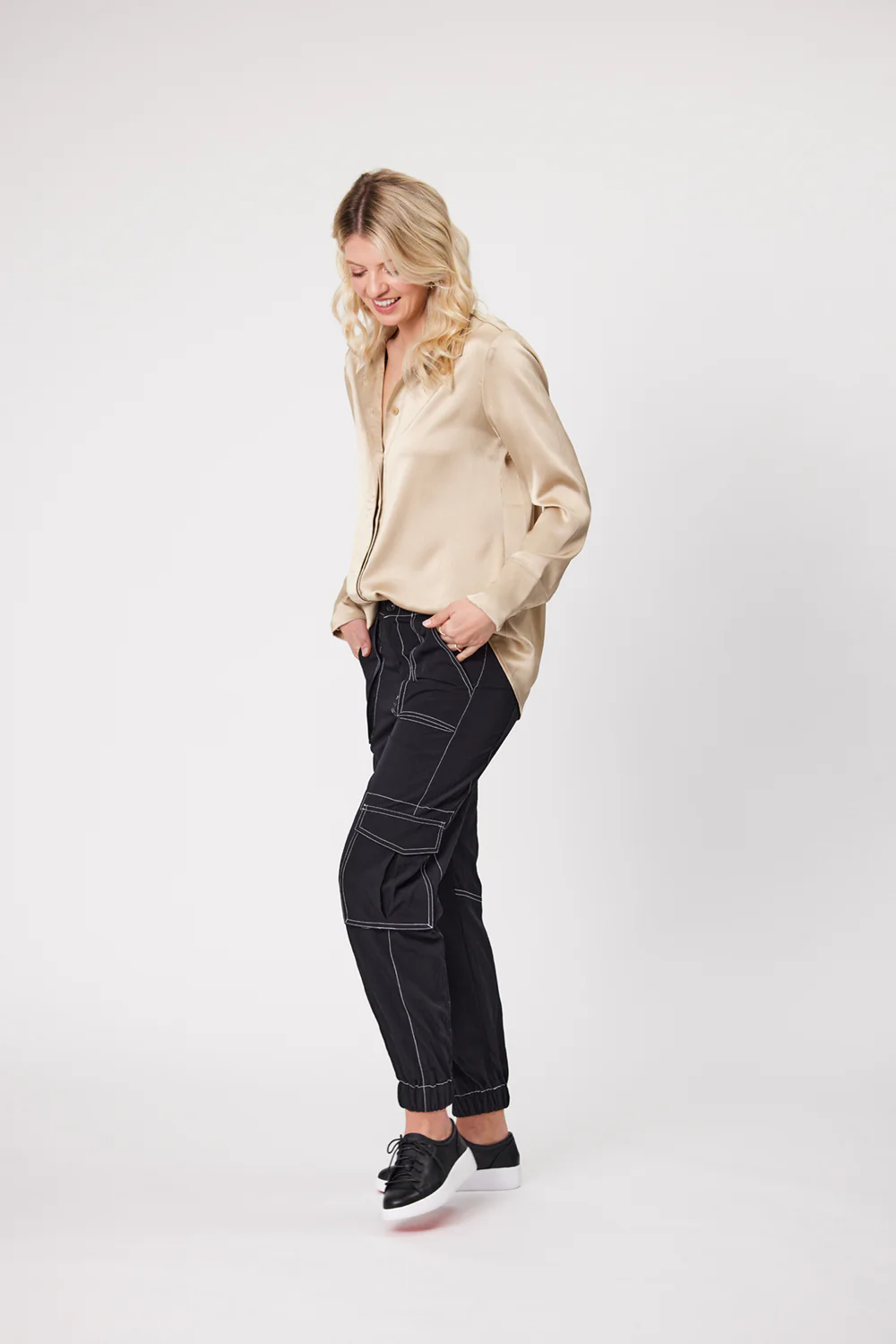 Lemon Tree Dee Pant - Black - Image 5