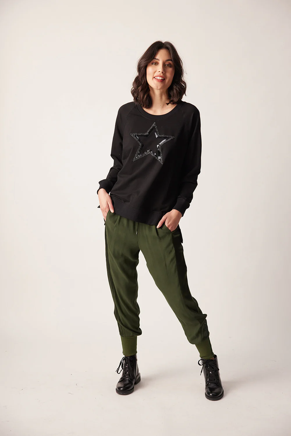 Lemon Tree Donna Pant Forest - Image 3