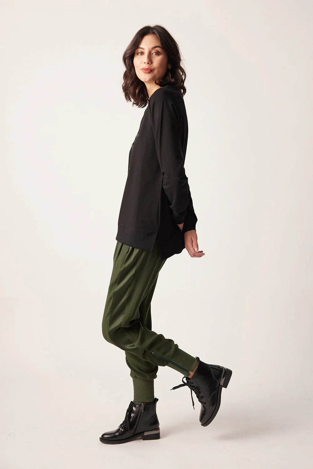Lemon Tree Donna Pant Forest - Image 4