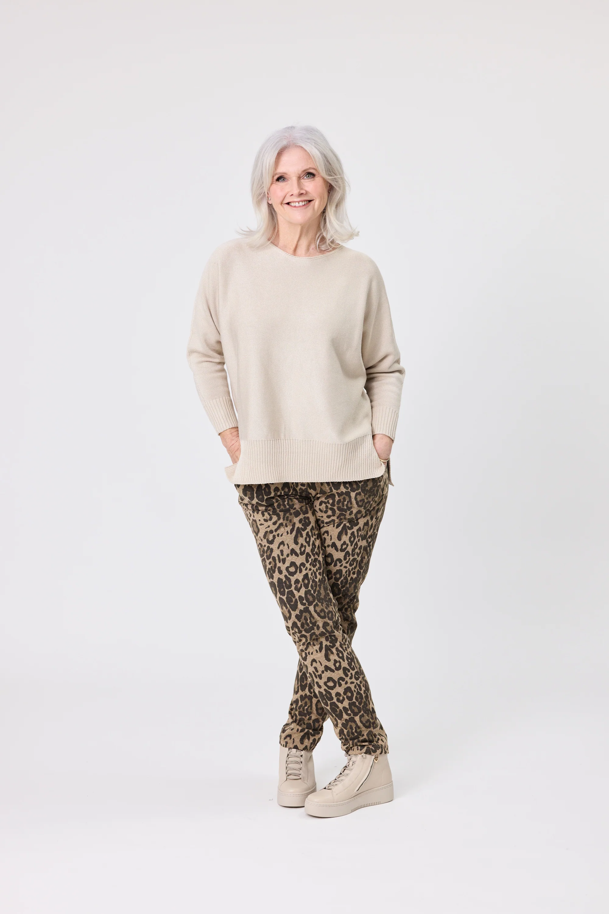 Lemon Tree Fiona Knit Latte - Image 4
