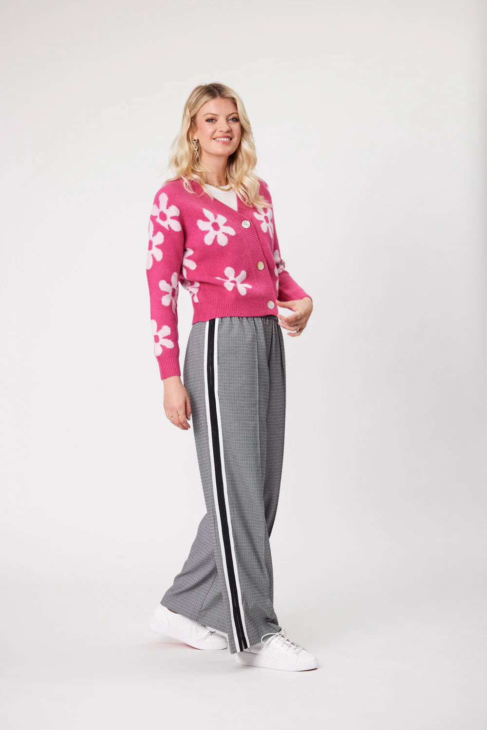 Lemon Tree Flora Cardi Cerise - Image 2