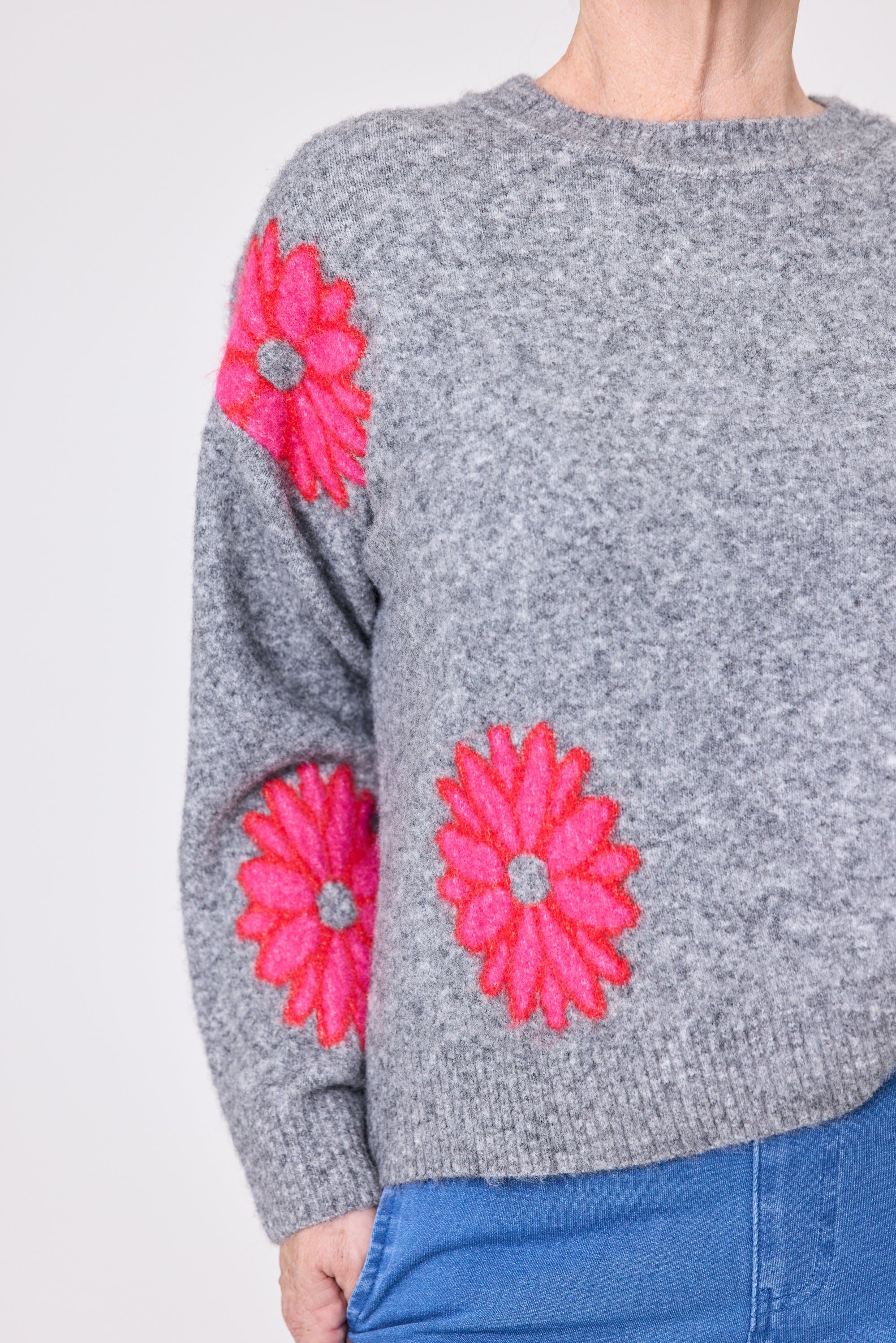 Lemon Tree Gilda Wool Jumper Marle - Image 2