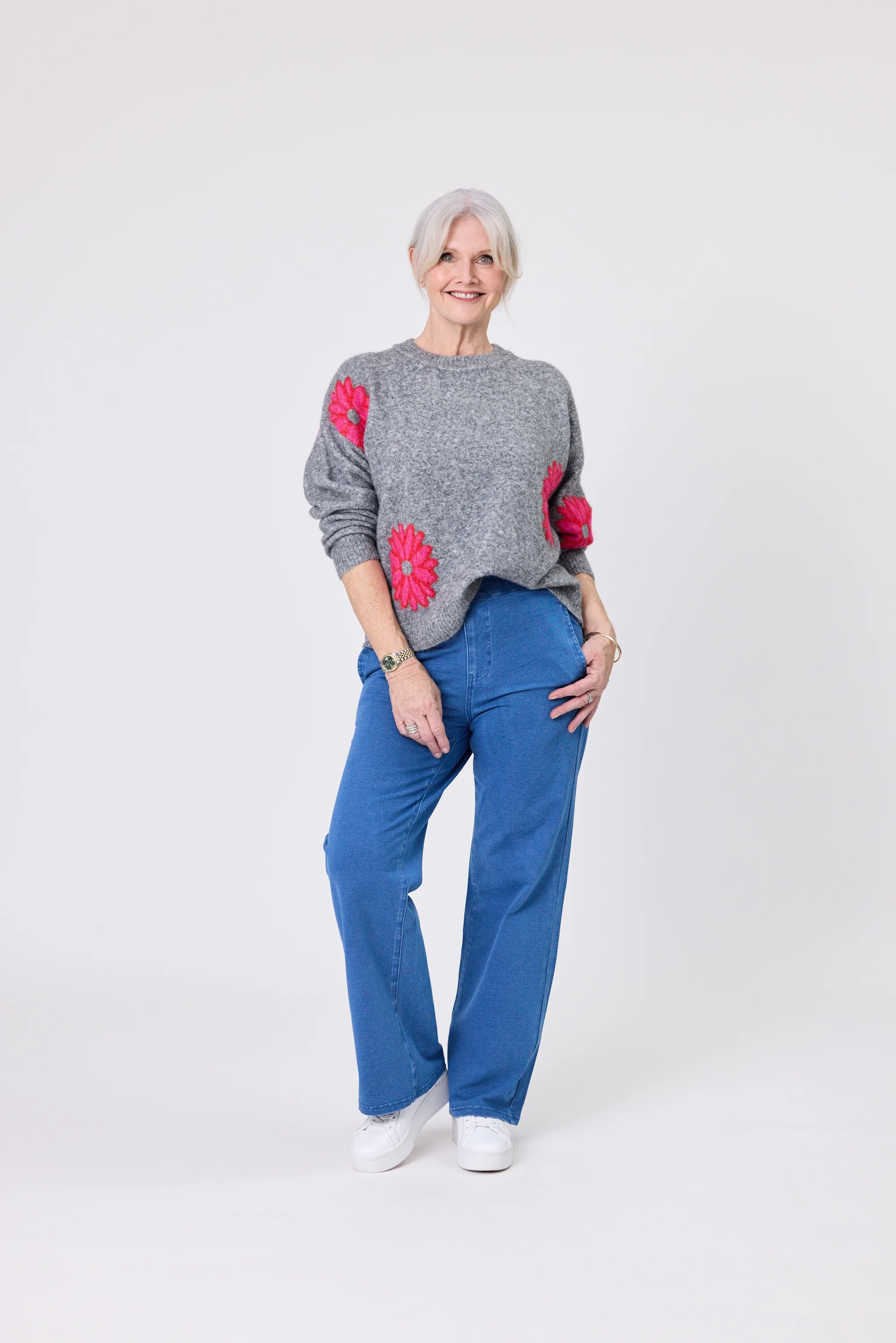 Lemon Tree Gilda Wool Jumper Marle - Image 4