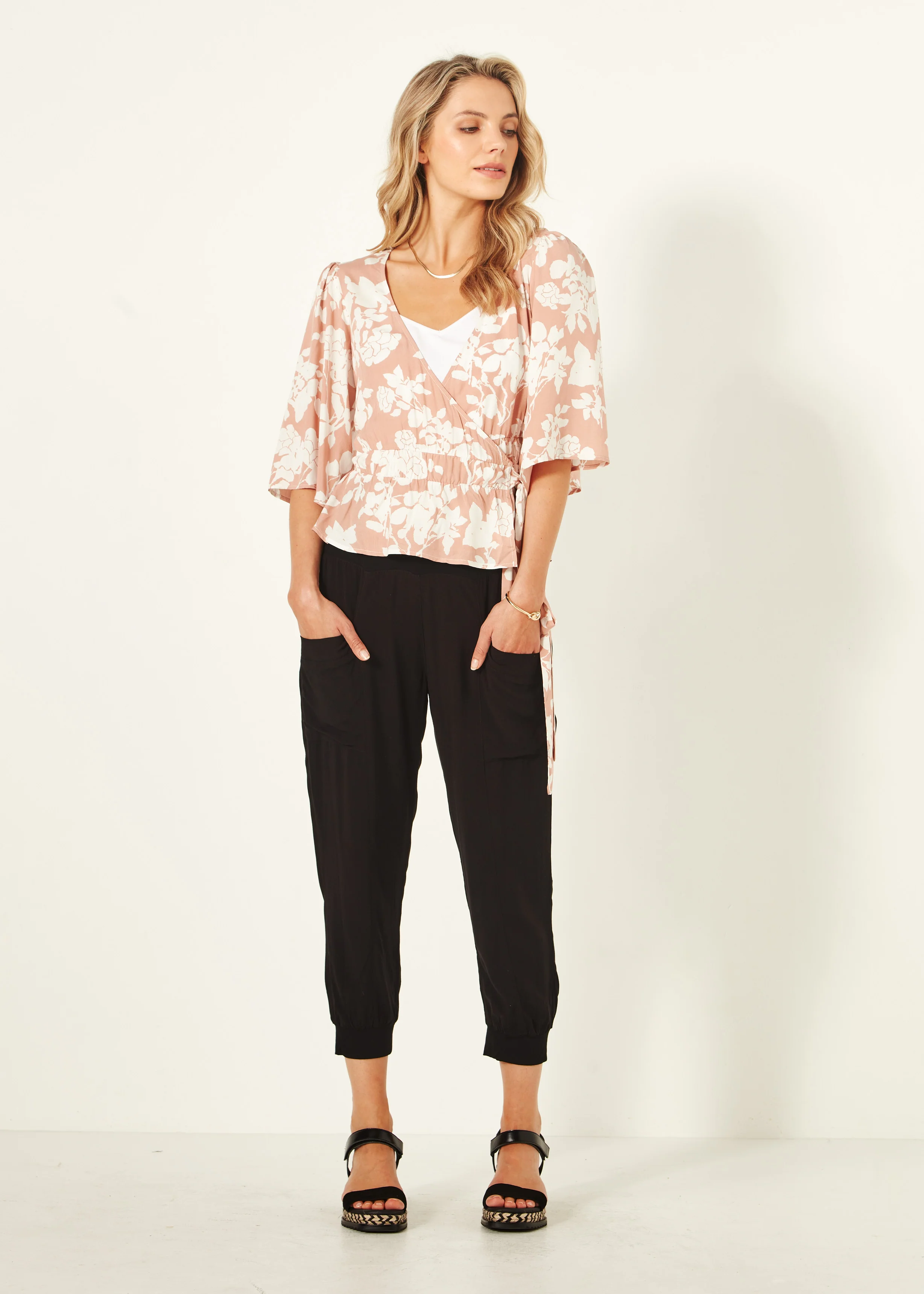 Lemon Tree Harem Pant Black - Image 5