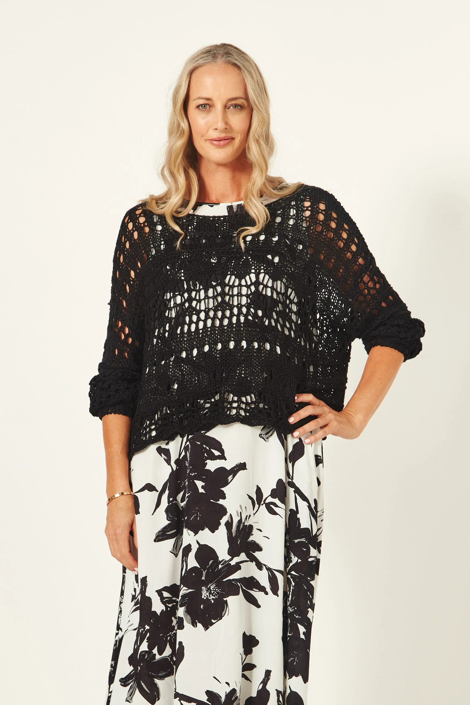 Lemon Tree Ibiza Knit - Black - Image 6