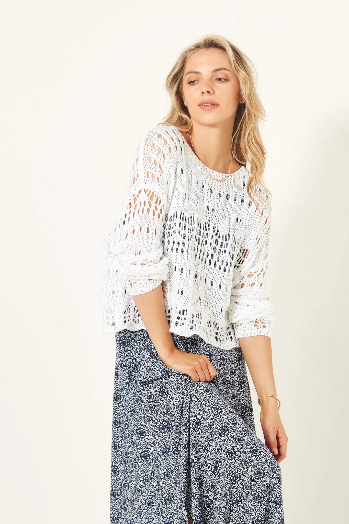 Lemon Tree Ibiza Knit White - Image 2