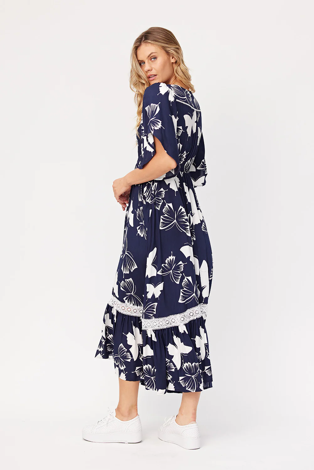 Lemon Tree Jolander Dress - Navy - Image 8