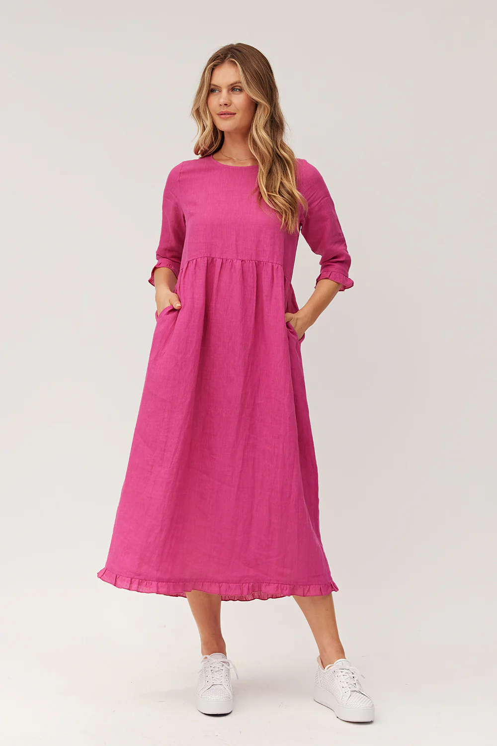 Lemon Tree Josie Dress - Cerise
