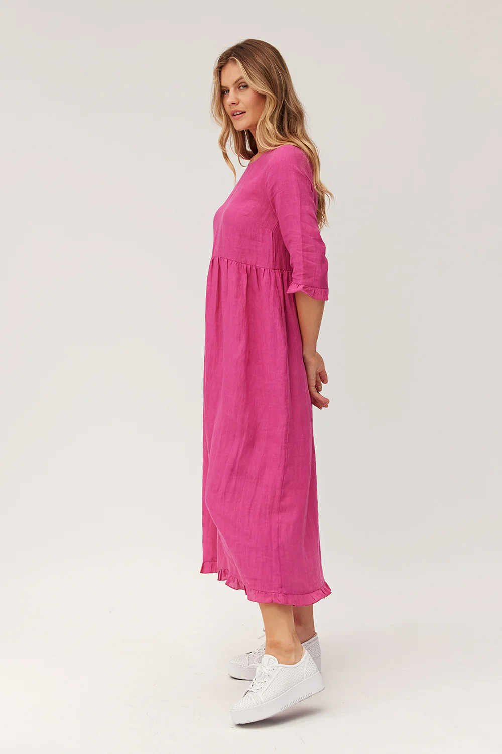 Lemon Tree Josie Dress - Cerise - Image 7
