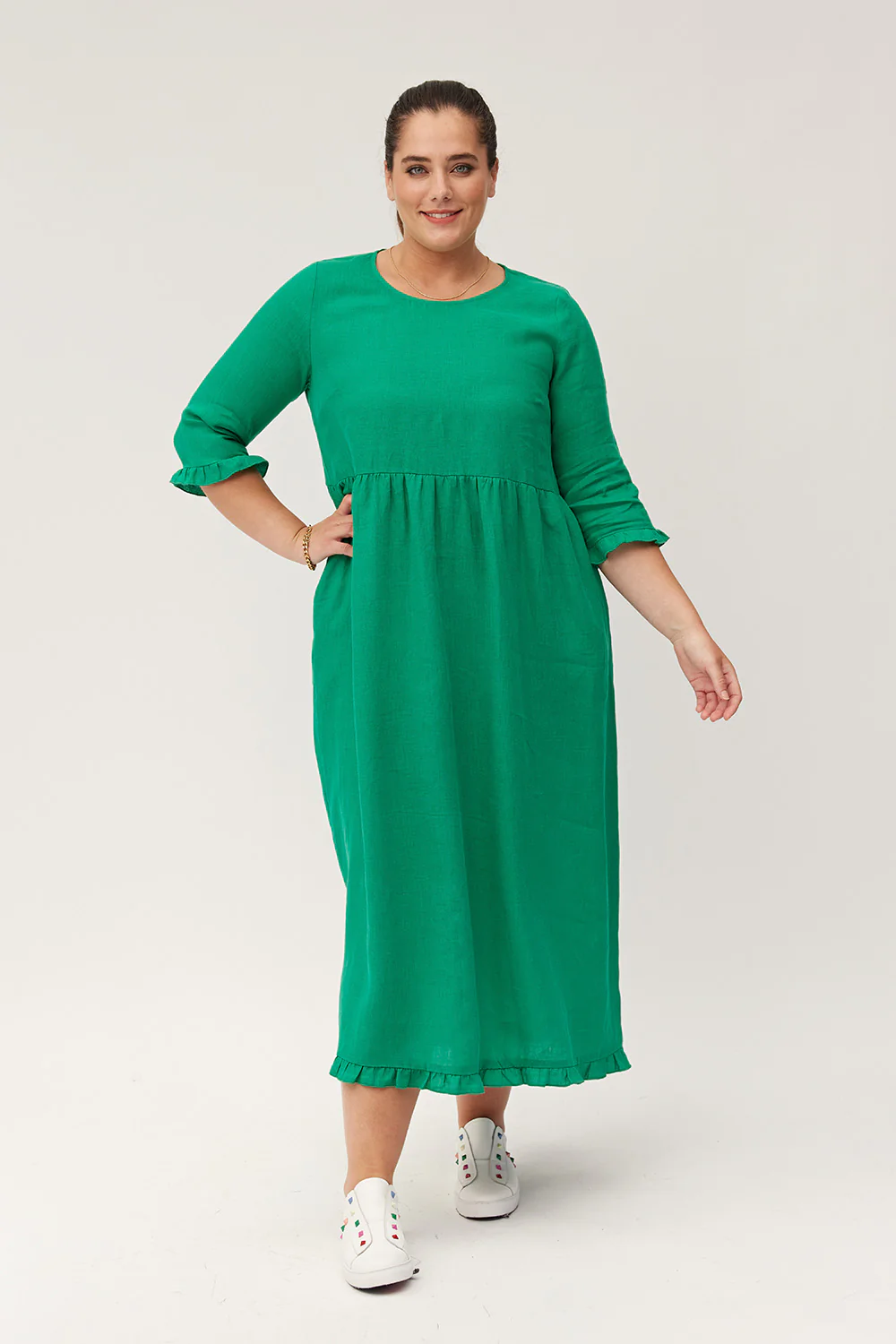 Lemon Tree Josie Dress - Green - Image 4