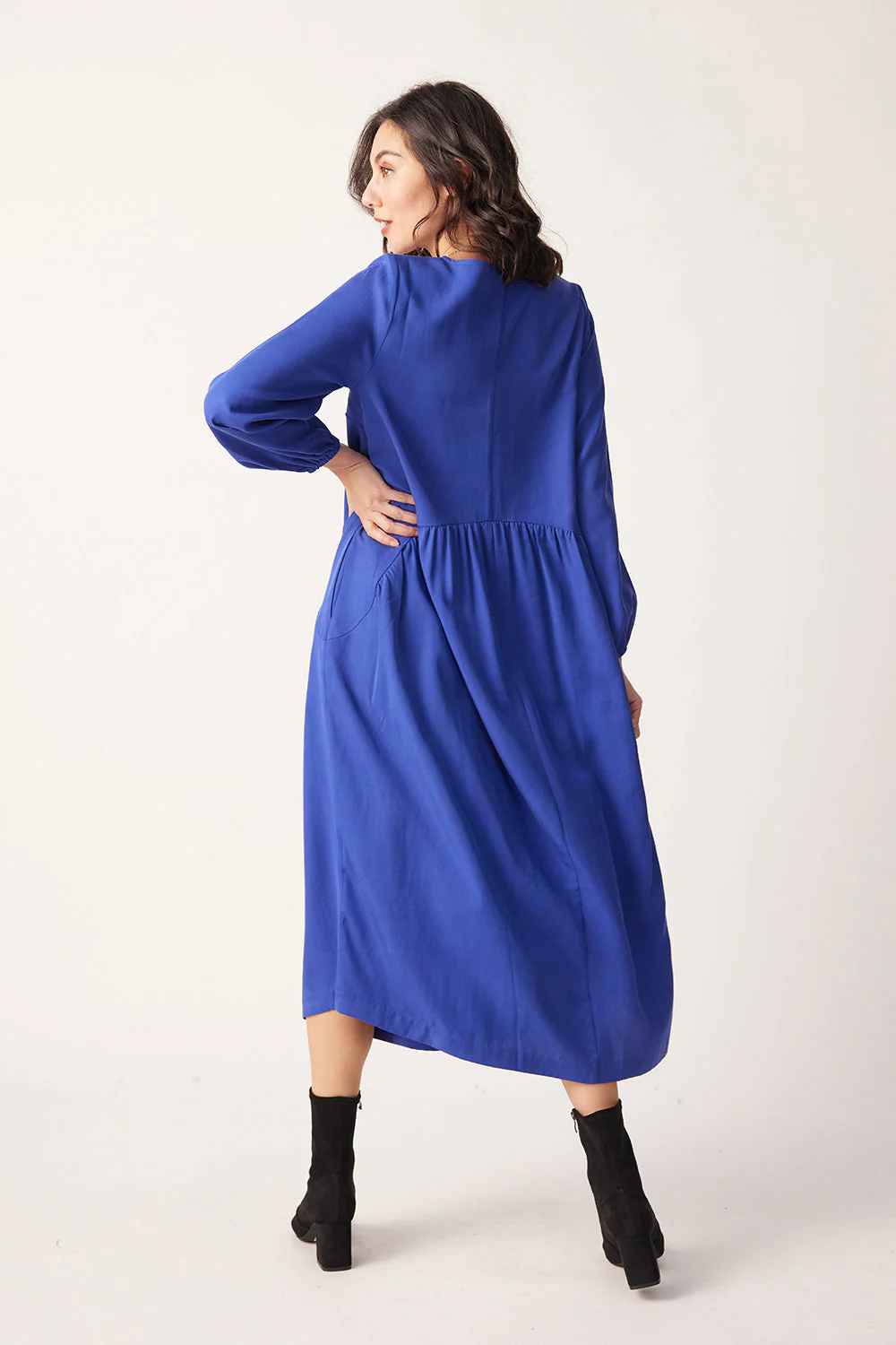 Lemon Tree Kimmi Dress - Cobalt - Image 3