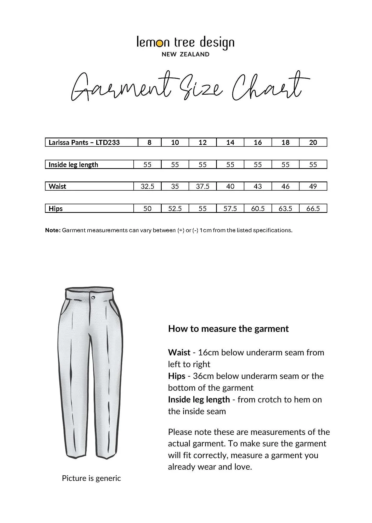 Lemon Tree Larissa Pant - Image 5