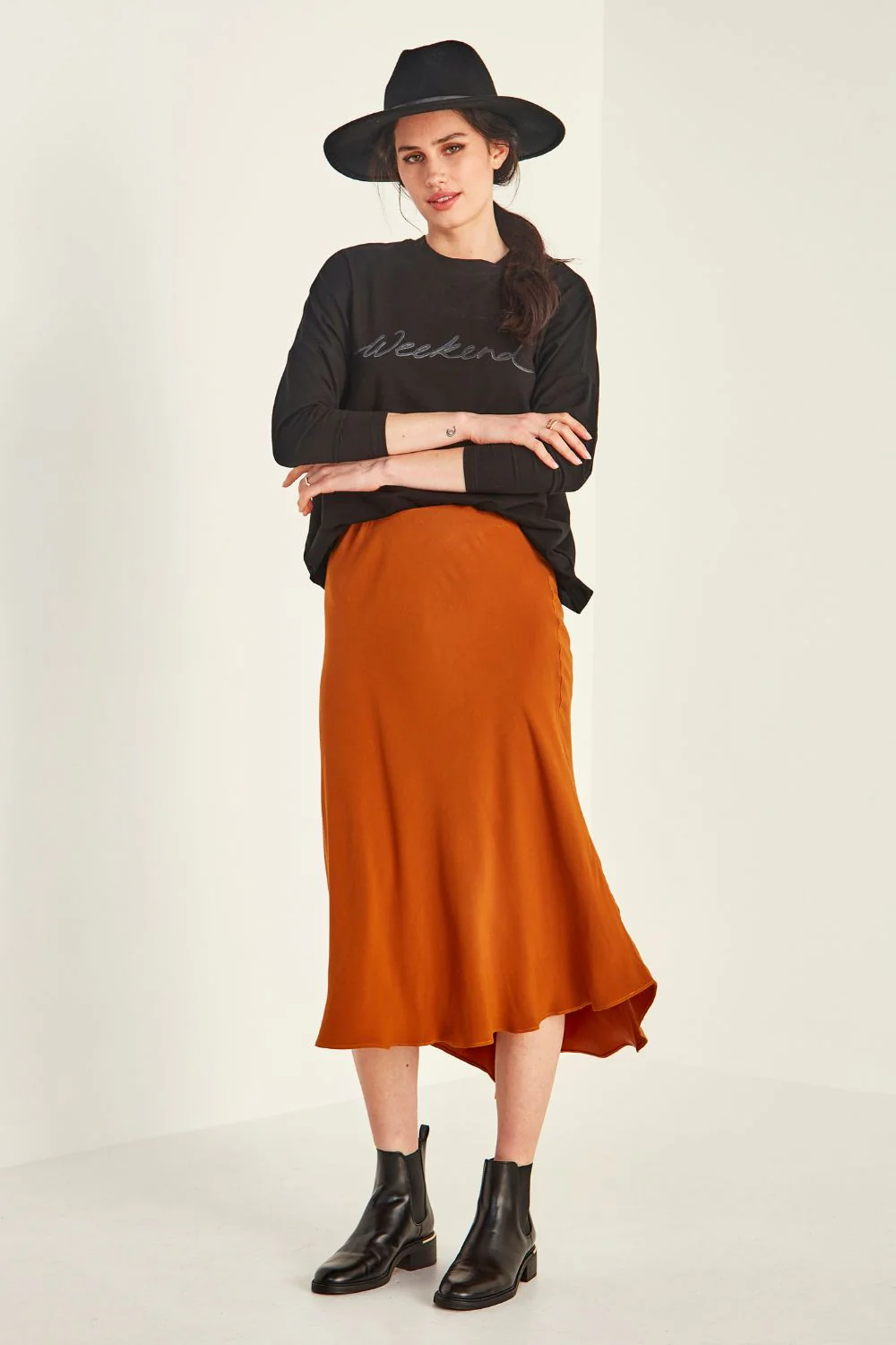 Lemon Tree Lauren Skirt - Cinnamon - Image 3