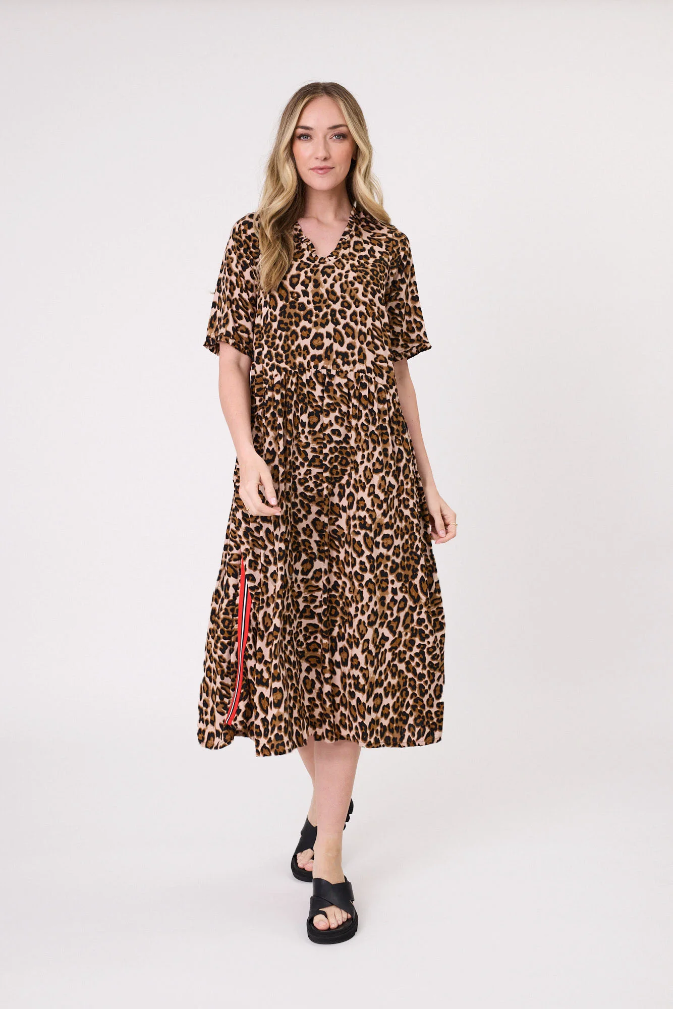 Lemon Tree Leona Dress - Leopard