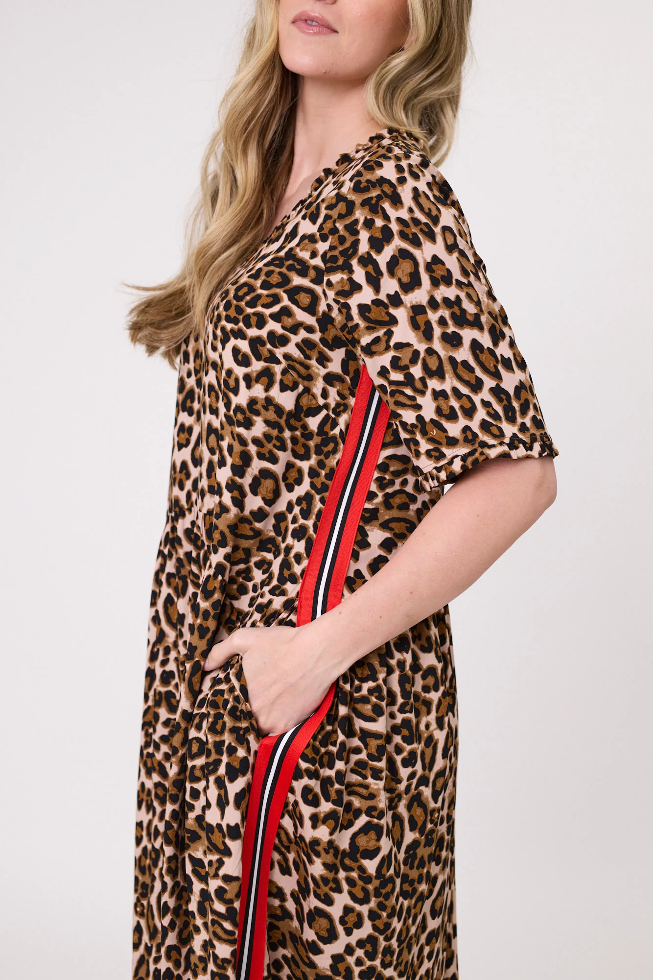 Lemon Tree Leona Dress - Leopard - Image 4