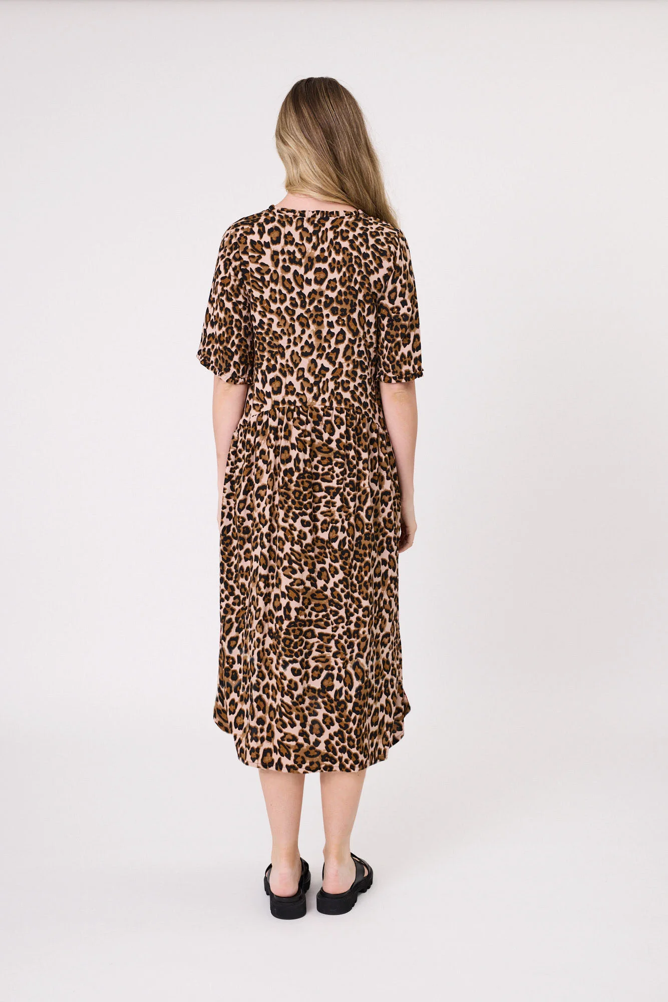Lemon Tree Leona Dress - Leopard - Image 6