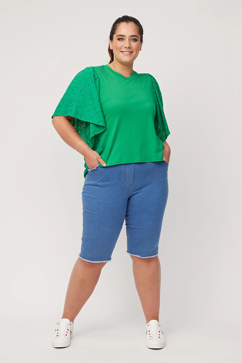 Lemon Tree Mariah Short - Denim - Image 3