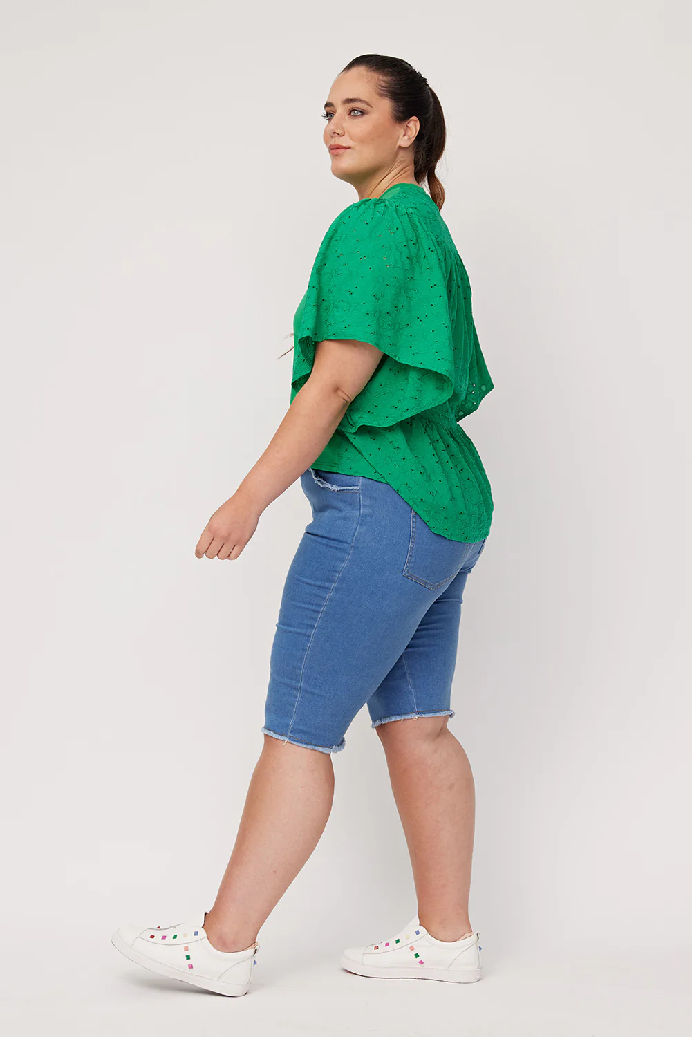 Lemon Tree Mariah Short - Denim - Image 5